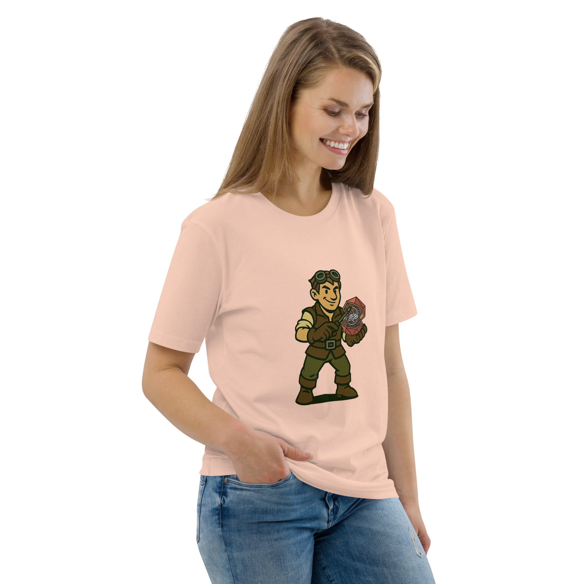 Artificer – Gear & Dice Edition - DTG-Unisex-Bio-Baumwoll-T-Shirt – Bild 82