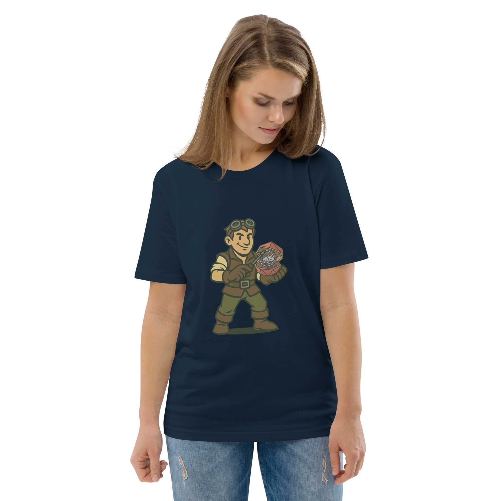 Artificer – Gear & Dice Edition - DTG-Unisex-Bio-Baumwoll-T-Shirt – Bild 9