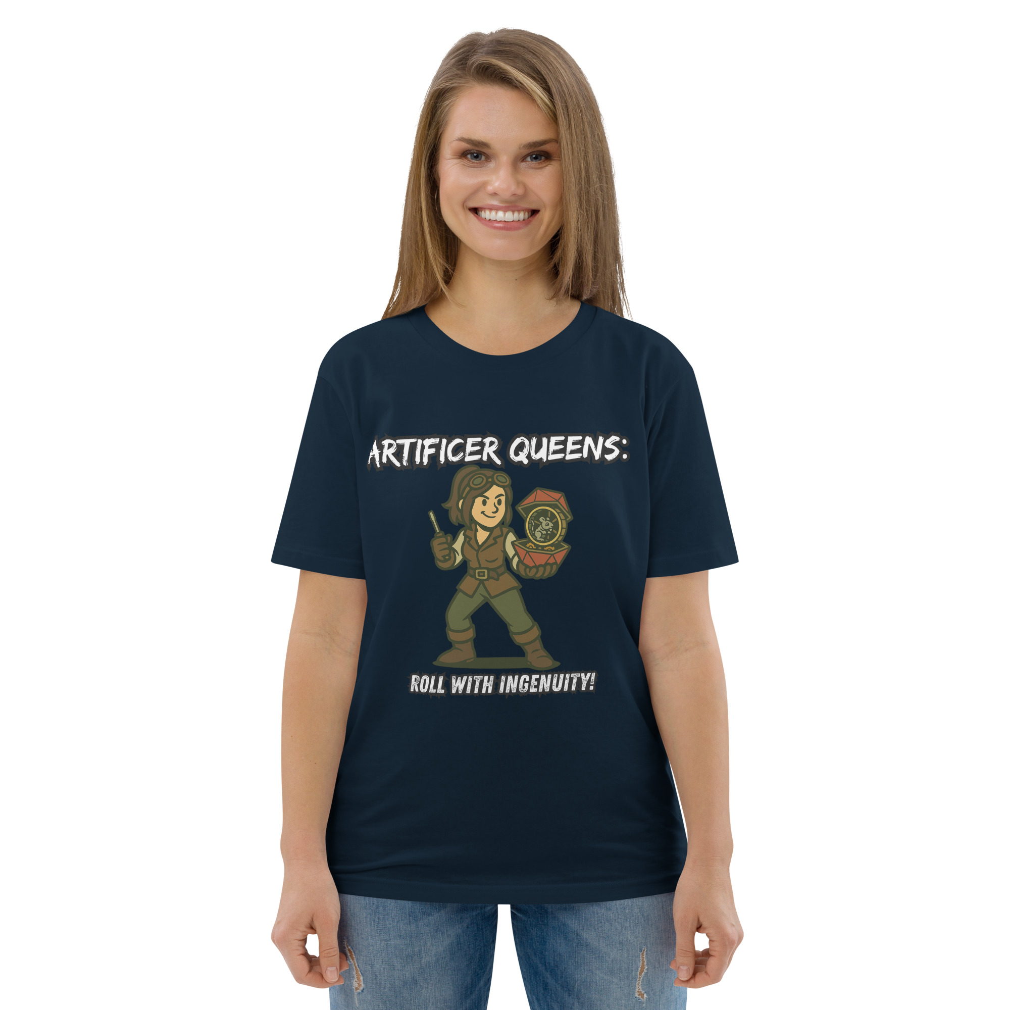 Atrificer Queens roll with attitude! - DTG-Unisex-Bio-Baumwoll-T-Shirt – Bild 8