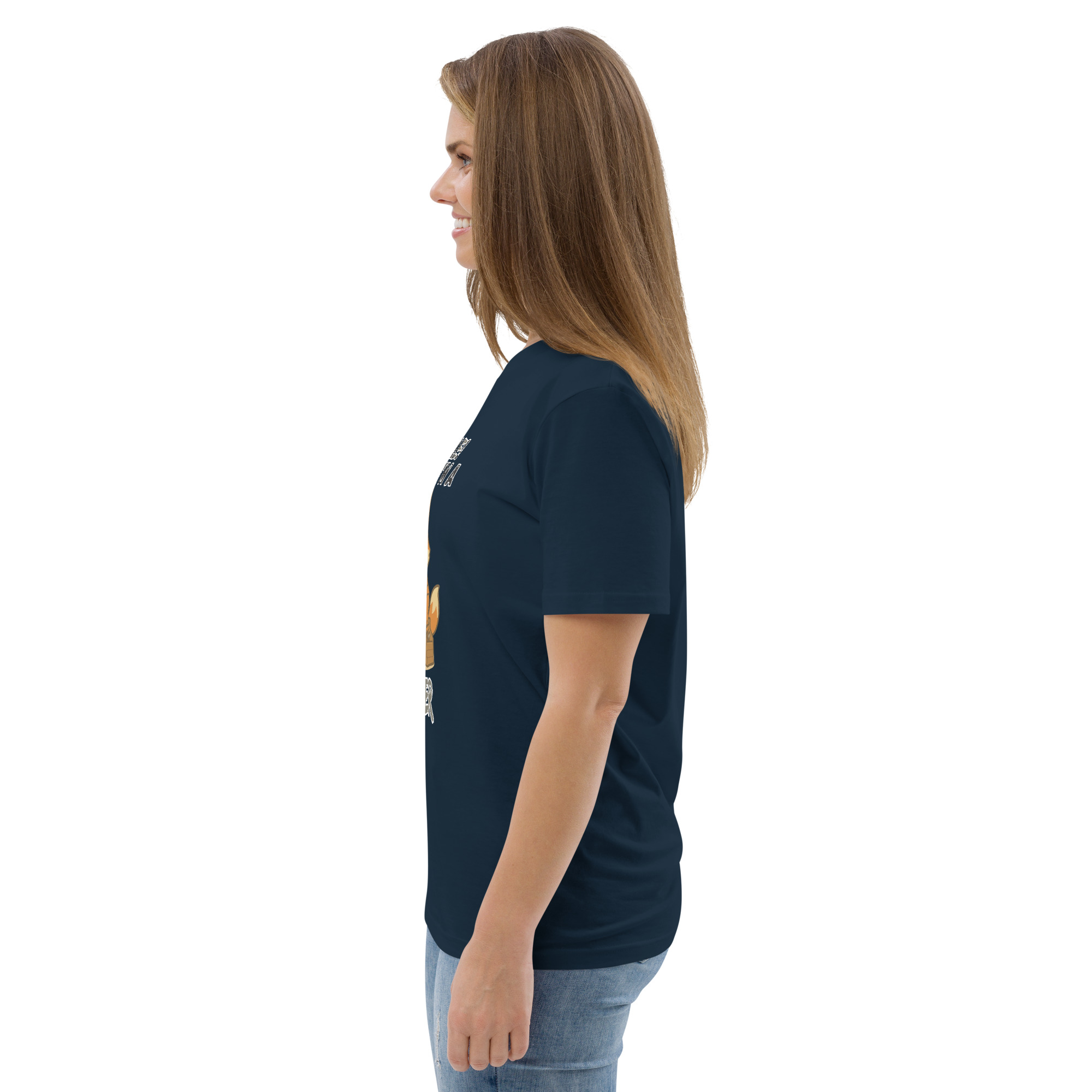 Dicefox Tinker – Trust my roll(e)! - DTG-Unisex-Bio-Baumwoll-T-Shirt – Bild 14
