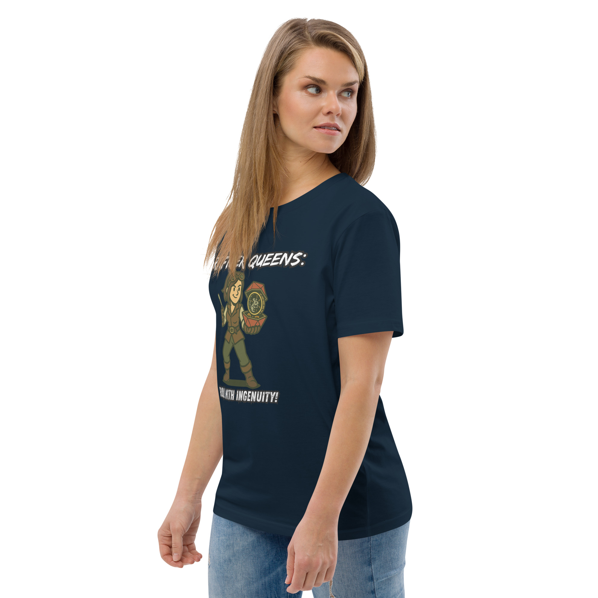 Atrificer Queens roll with attitude! - DTG-Unisex-Bio-Baumwoll-T-Shirt – Bild 11