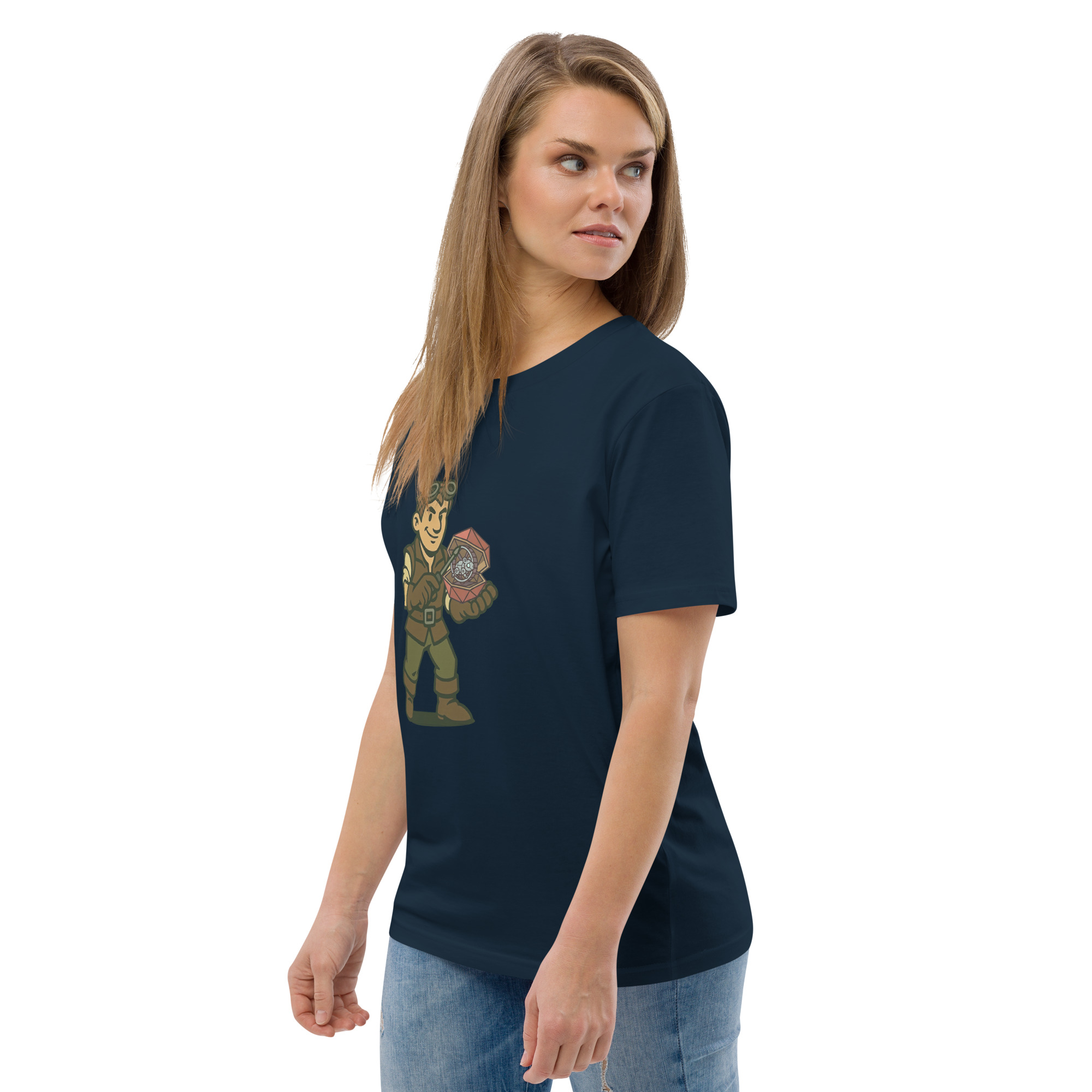 Artificer – Gear & Dice Edition - DTG-Unisex-Bio-Baumwoll-T-Shirt – Bild 11