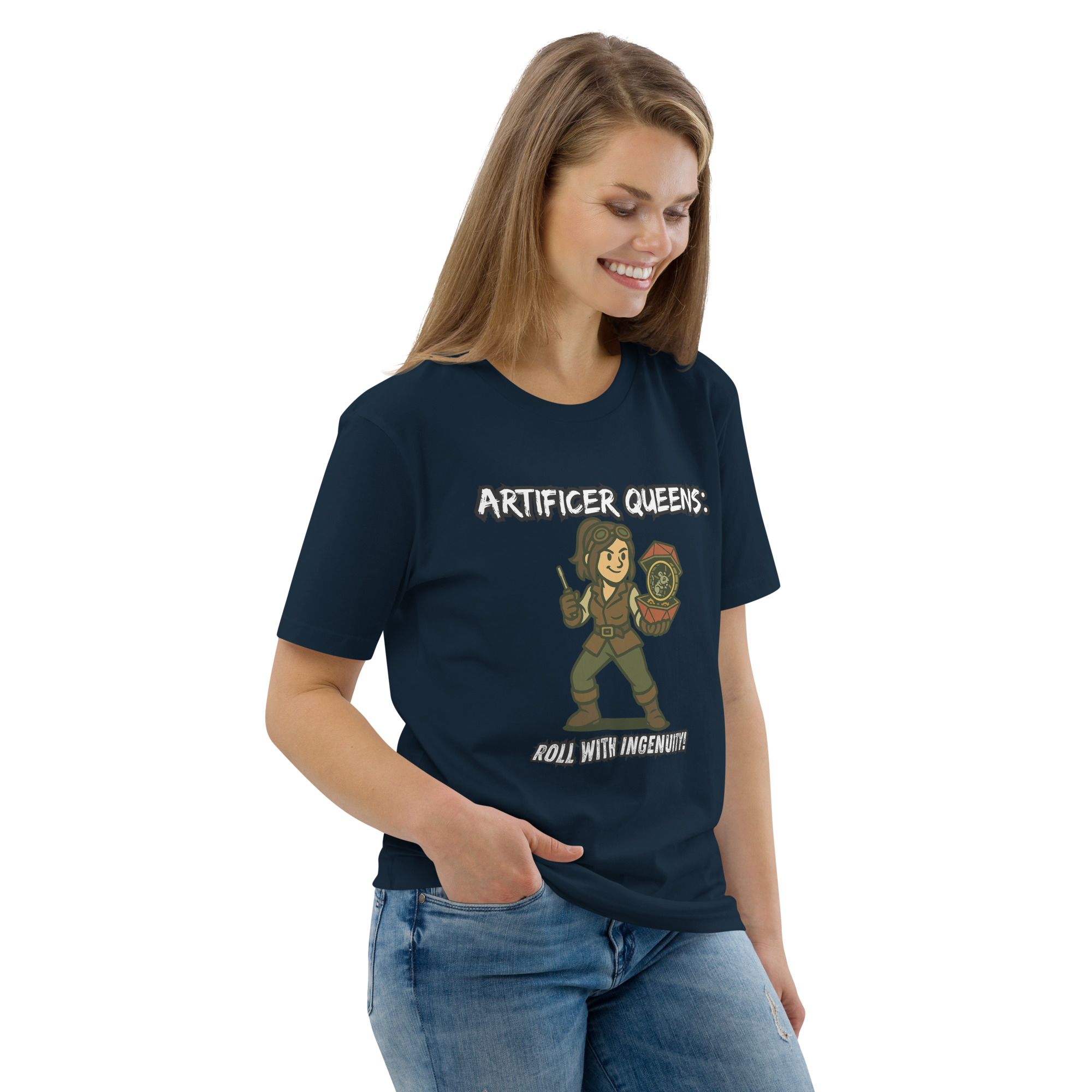 Atrificer Queens roll with attitude! - DTG-Unisex-Bio-Baumwoll-T-Shirt – Bild 12