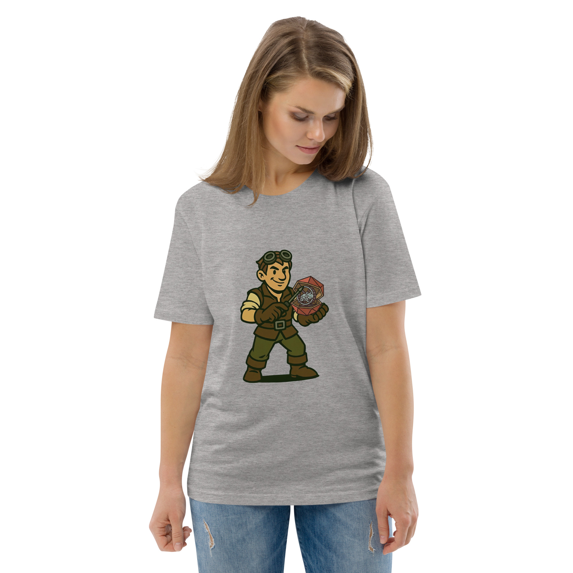 Artificer – Gear & Dice Edition - DTG-Unisex-Bio-Baumwoll-T-Shirt – Bild 65