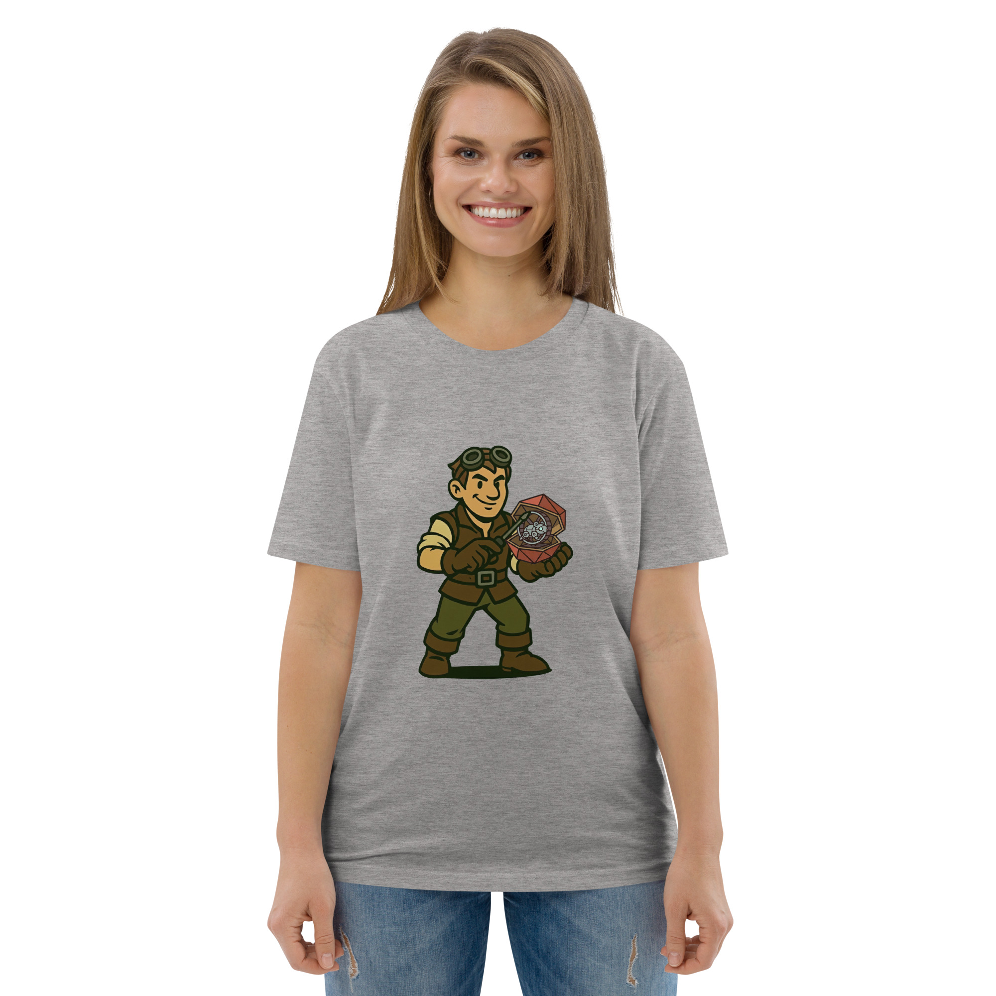 Artificer – Gear & Dice Edition - DTG-Unisex-Bio-Baumwoll-T-Shirt – Bild 64