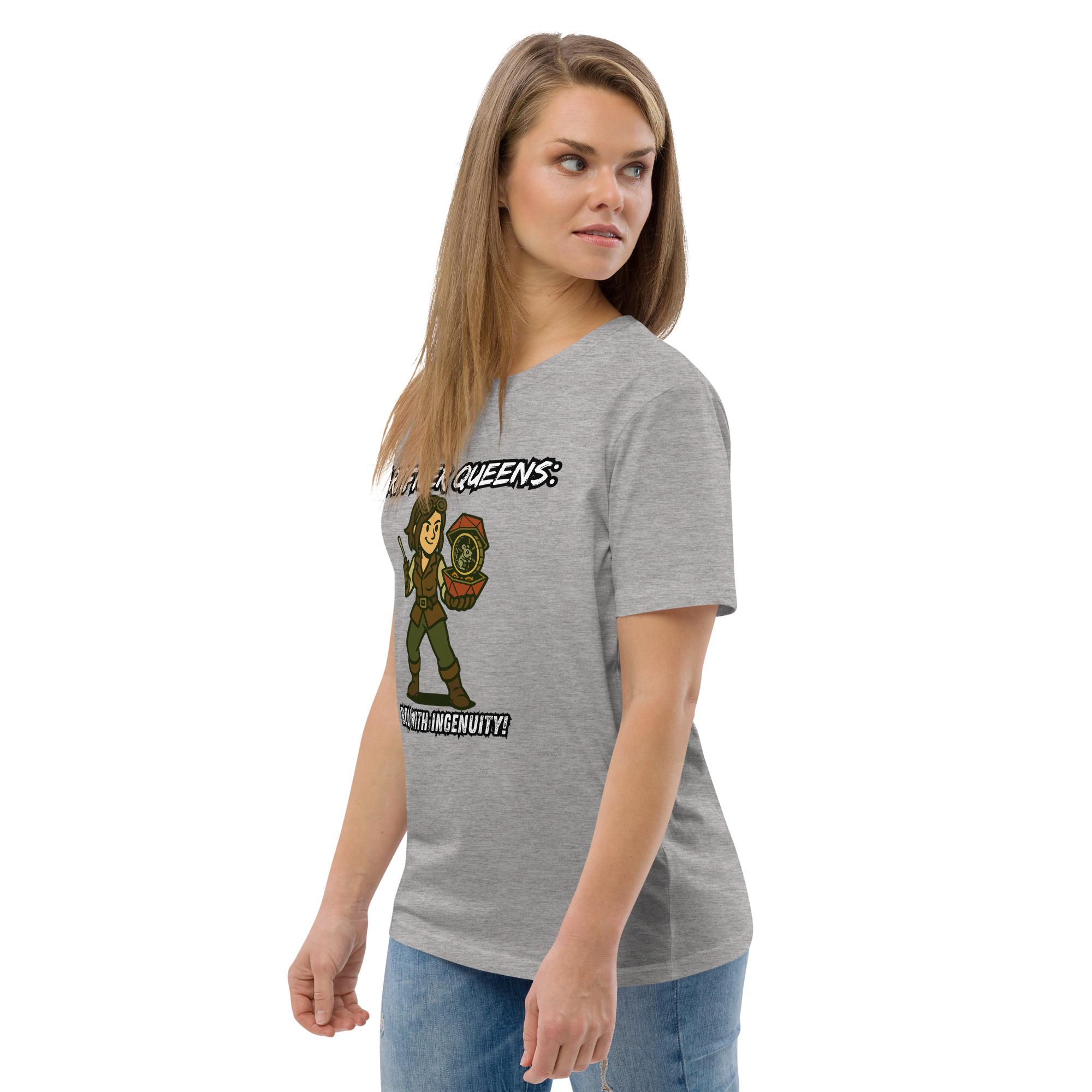 Atrificer Queens roll with attitude! - DTG-Unisex-Bio-Baumwoll-T-Shirt – Bild 67
