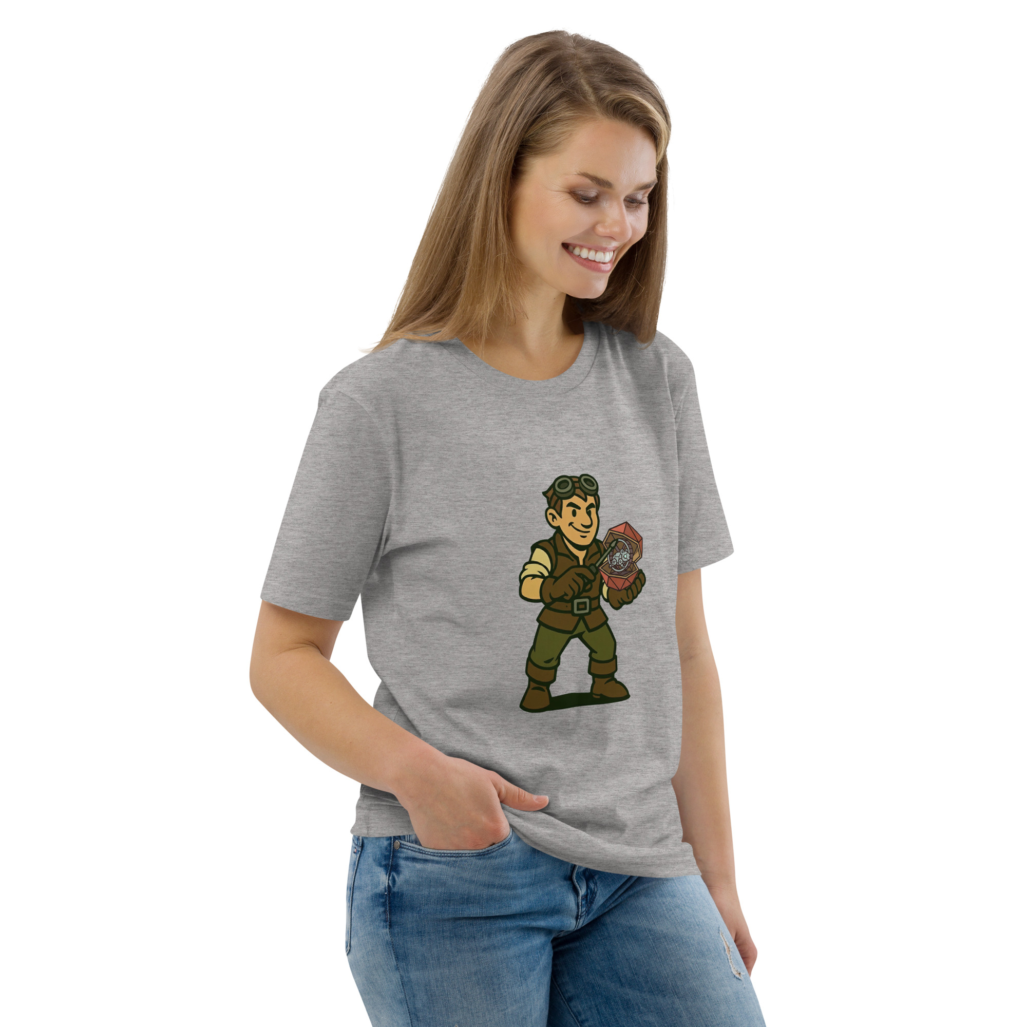 Artificer – Gear & Dice Edition - DTG-Unisex-Bio-Baumwoll-T-Shirt – Bild 68