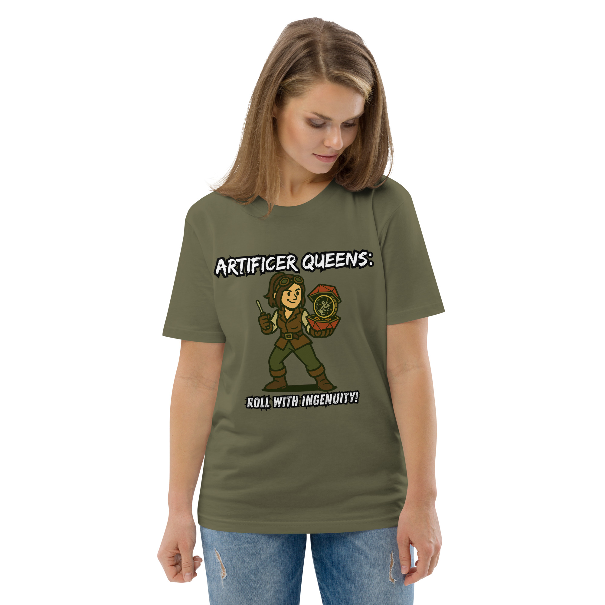 Atrificer Queens roll with attitude! - DTG-Unisex-Bio-Baumwoll-T-Shirt – Bild 51