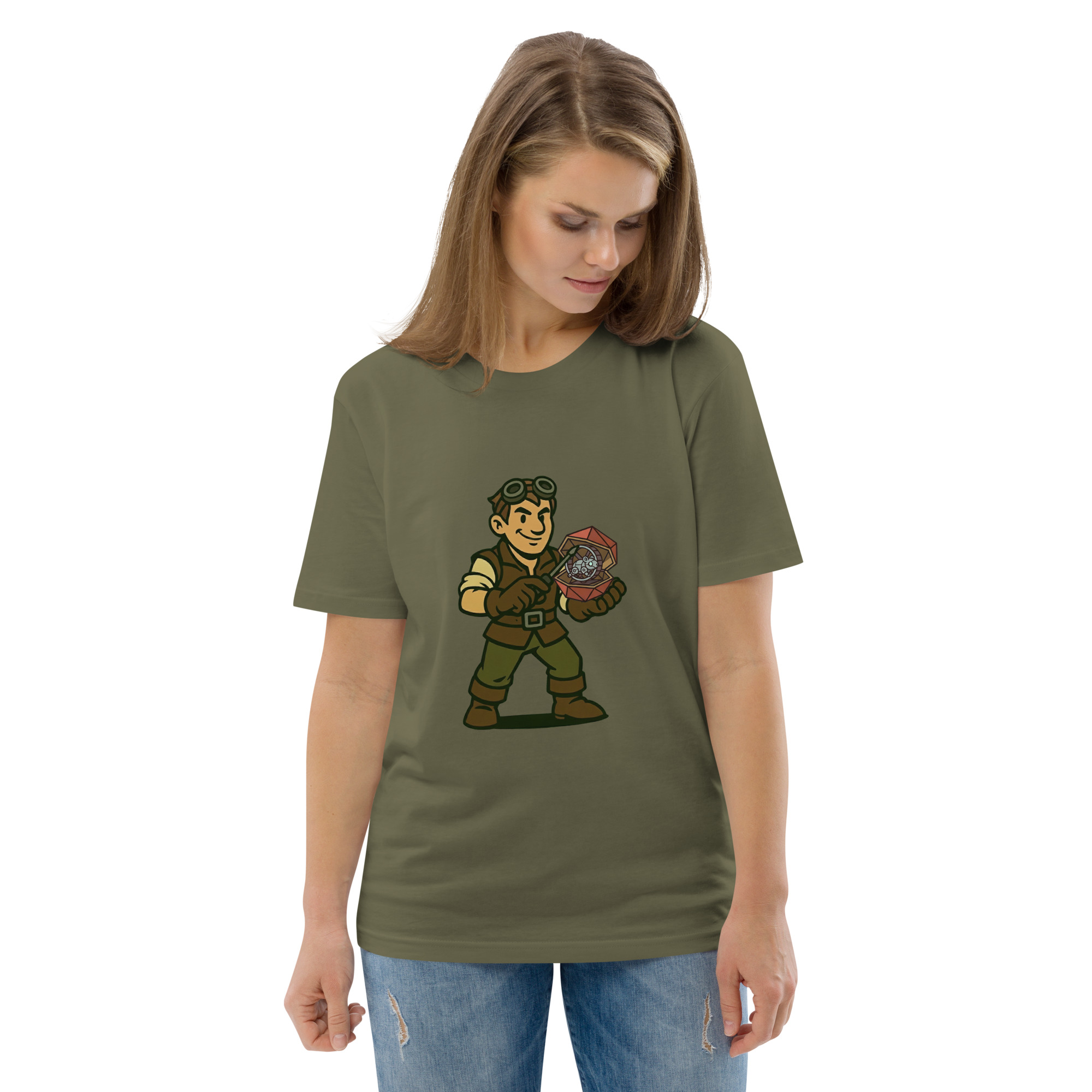 Artificer – Gear & Dice Edition - DTG-Unisex-Bio-Baumwoll-T-Shirt – Bild 51