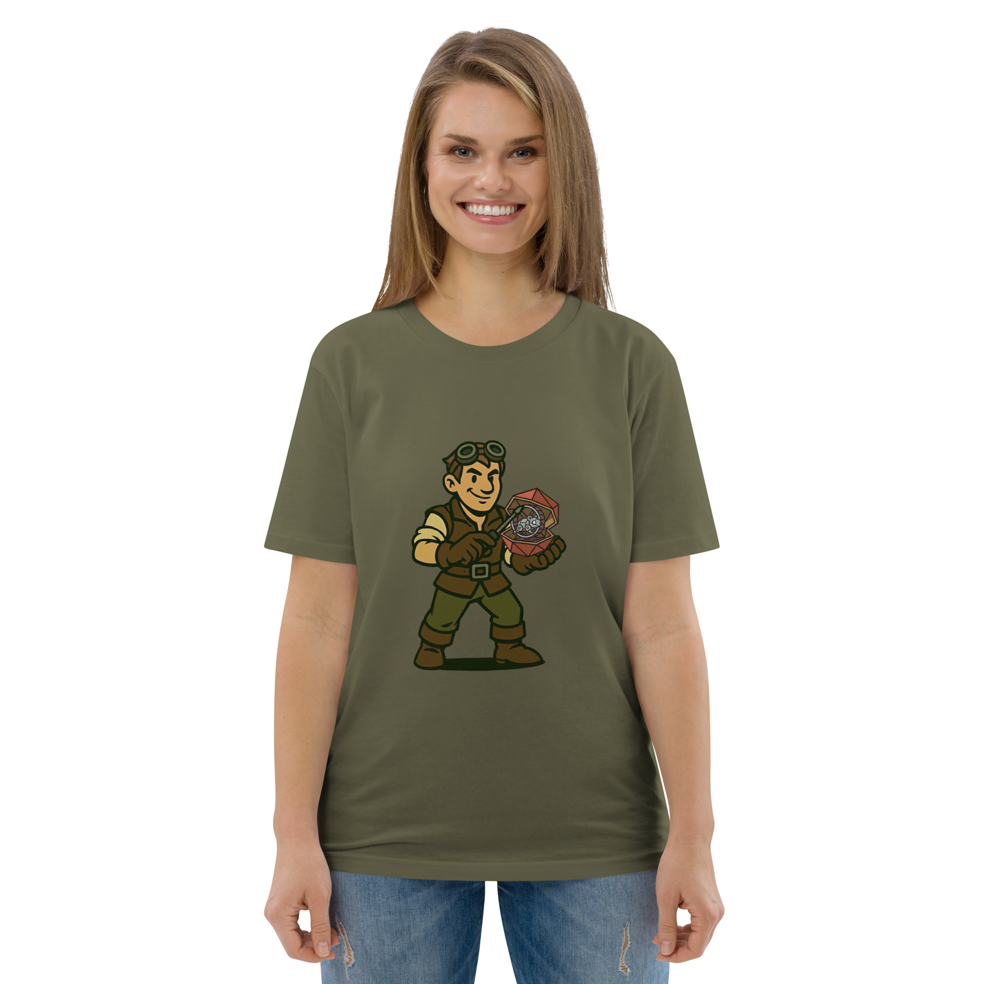Artificer – Gear & Dice Edition - DTG-Unisex-Bio-Baumwoll-T-Shirt – Bild 50