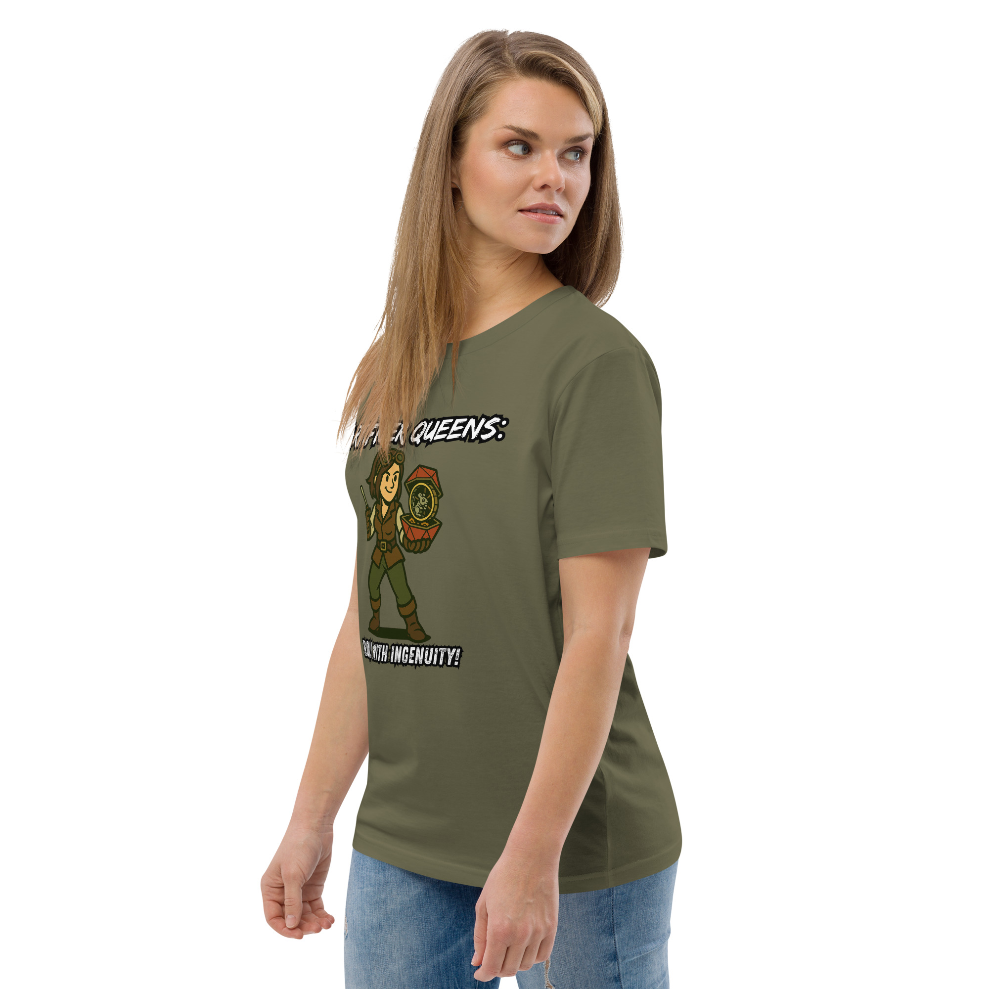 Atrificer Queens roll with attitude! - DTG-Unisex-Bio-Baumwoll-T-Shirt – Bild 53
