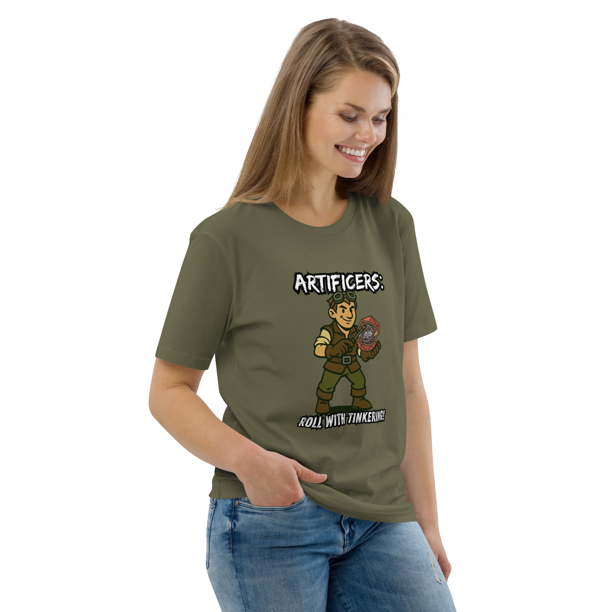 Atrificers roll with attitude! - DTG-Unisex-Bio-Baumwoll-T-Shirt – Bild 54