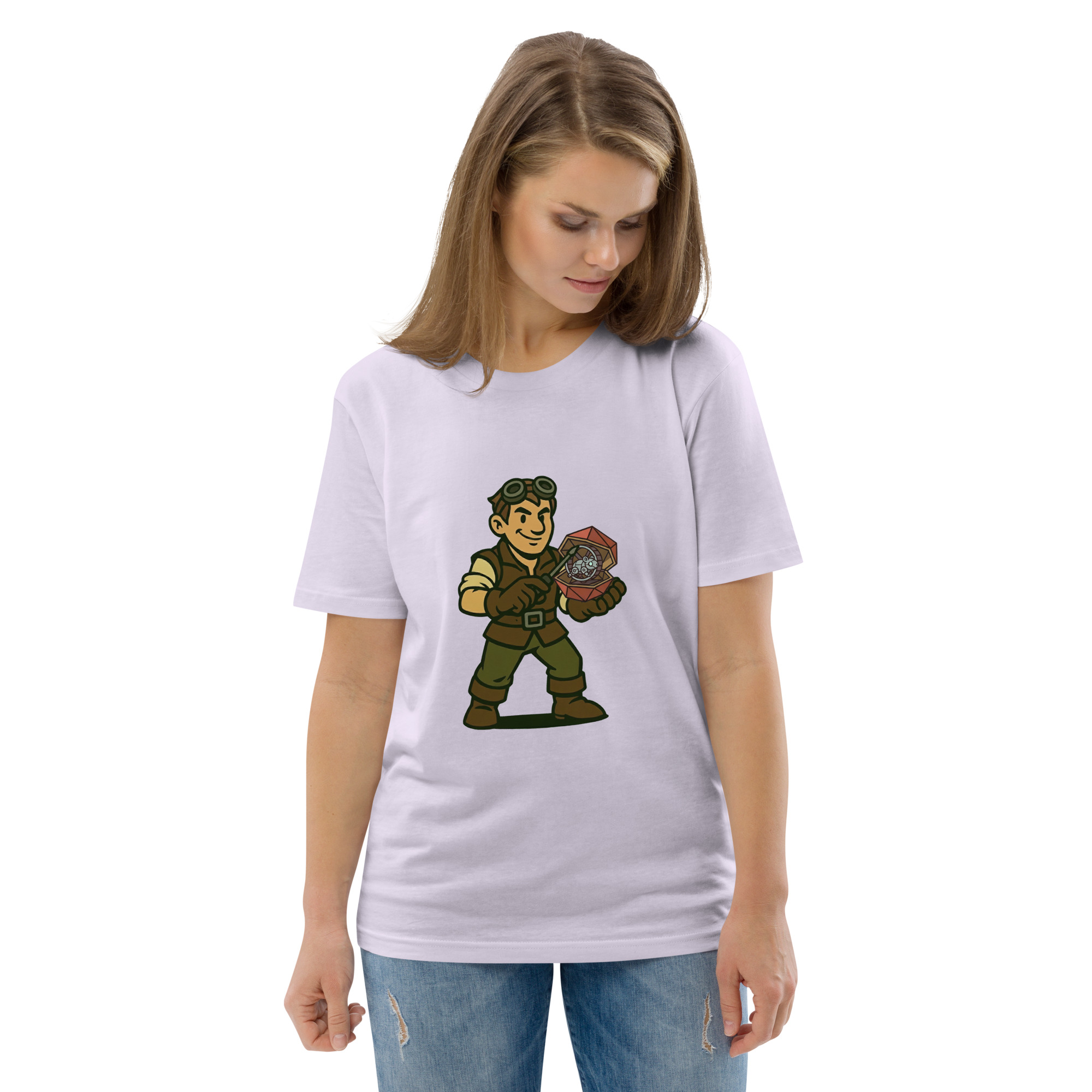Artificer – Gear & Dice Edition - DTG-Unisex-Bio-Baumwoll-T-Shirt – Bild 93