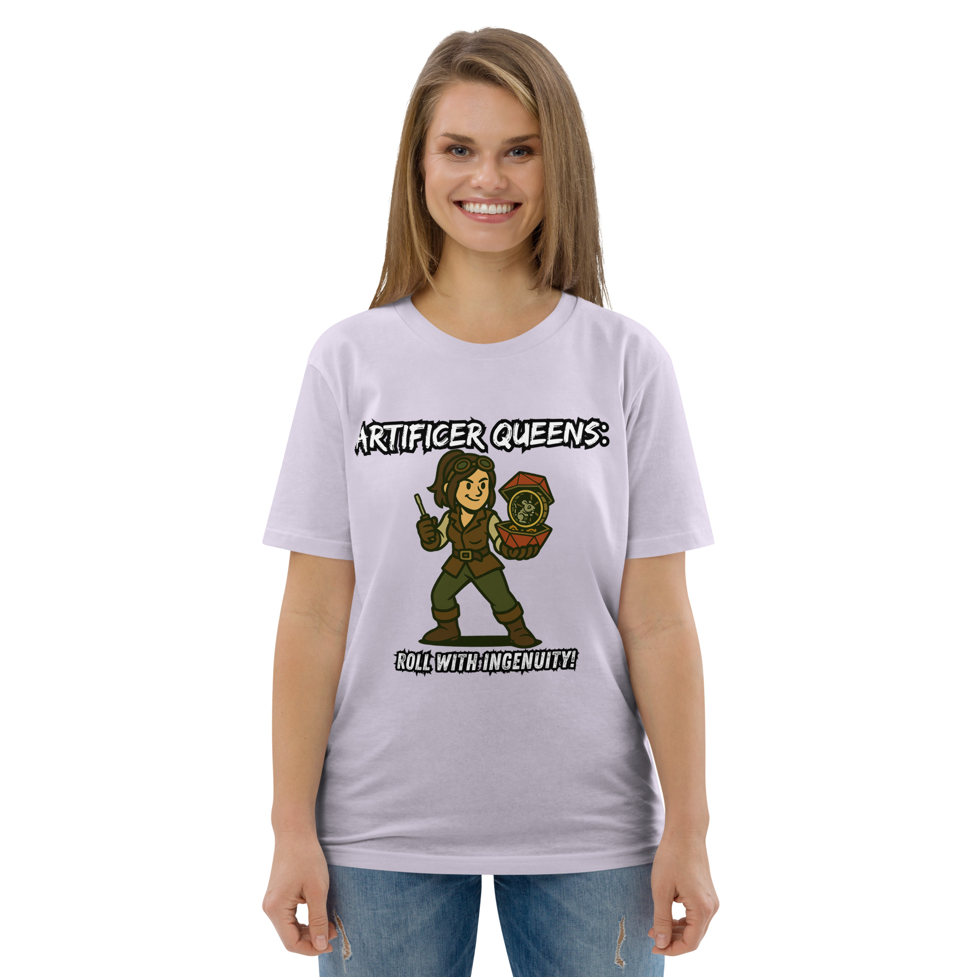 Atrificer Queens roll with attitude! - DTG-Unisex-Bio-Baumwoll-T-Shirt – Bild 92