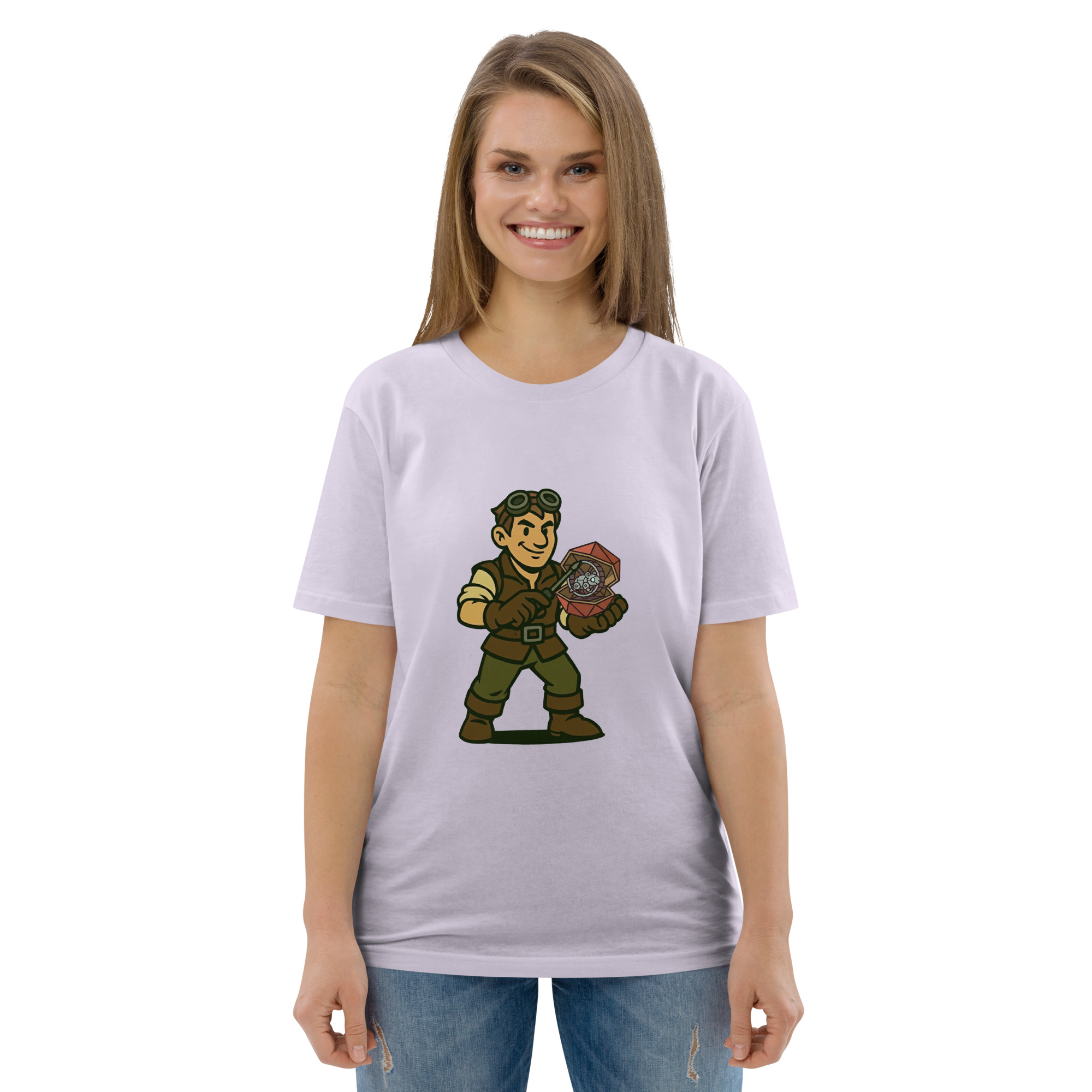 Artificer – Gear & Dice Edition - DTG-Unisex-Bio-Baumwoll-T-Shirt – Bild 92