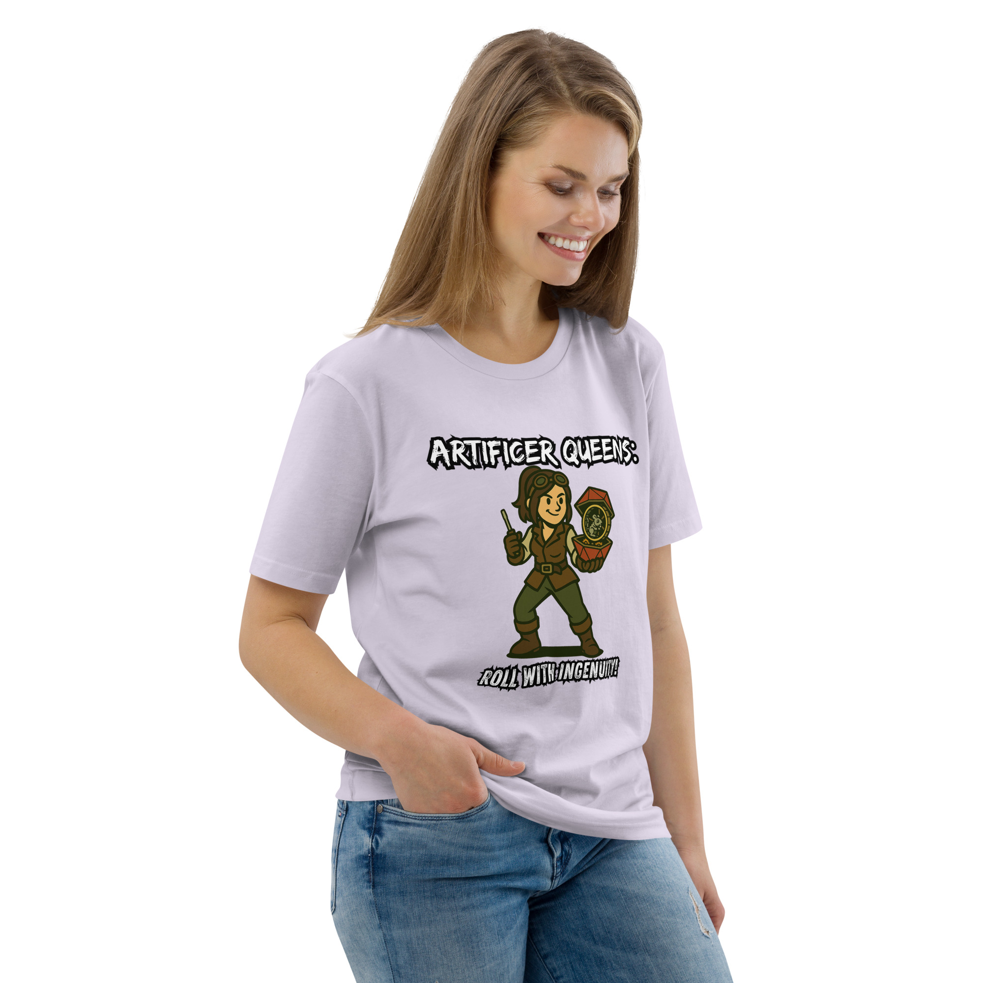 Atrificer Queens roll with attitude! - DTG-Unisex-Bio-Baumwoll-T-Shirt – Bild 96