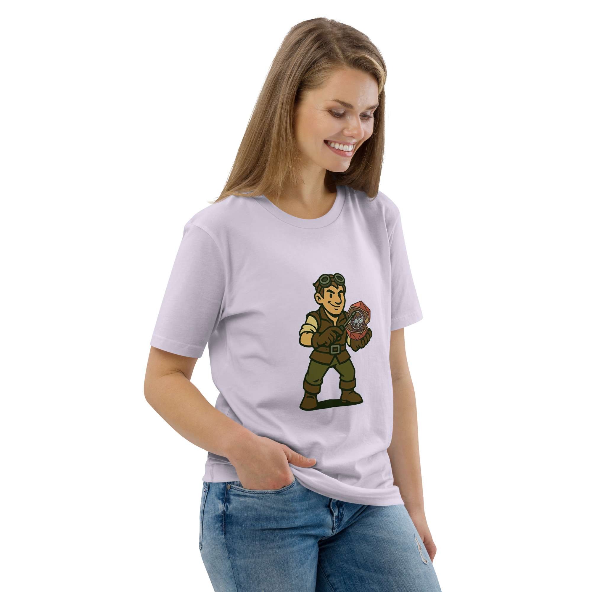 Artificer – Gear & Dice Edition - DTG-Unisex-Bio-Baumwoll-T-Shirt – Bild 96