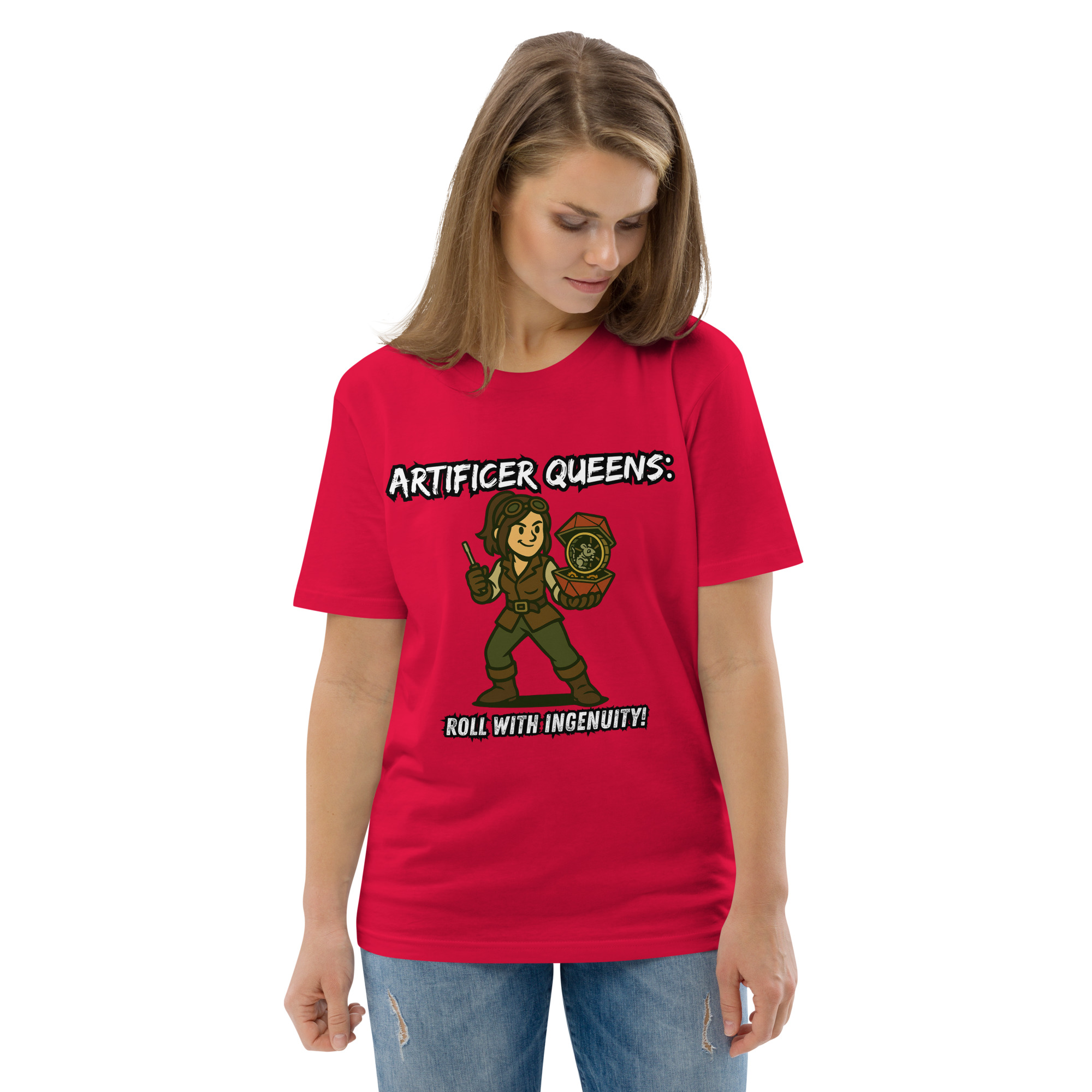 Atrificer Queens roll with attitude! - DTG-Unisex-Bio-Baumwoll-T-Shirt – Bild 37