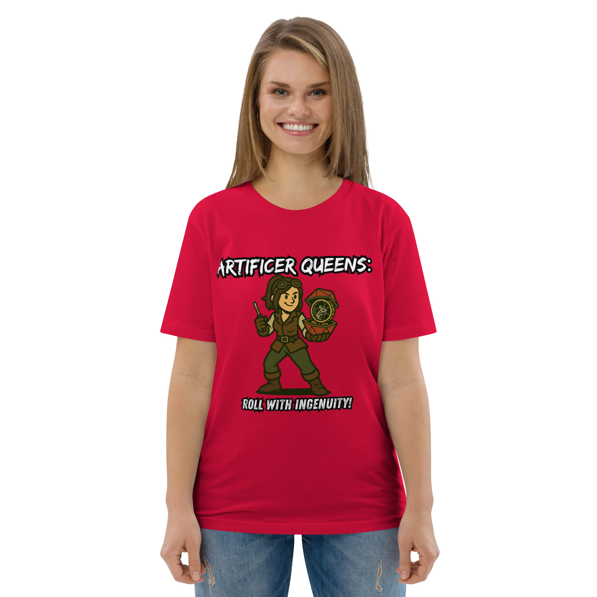 Atrificer Queens roll with attitude! - DTG-Unisex-Bio-Baumwoll-T-Shirt – Bild 36