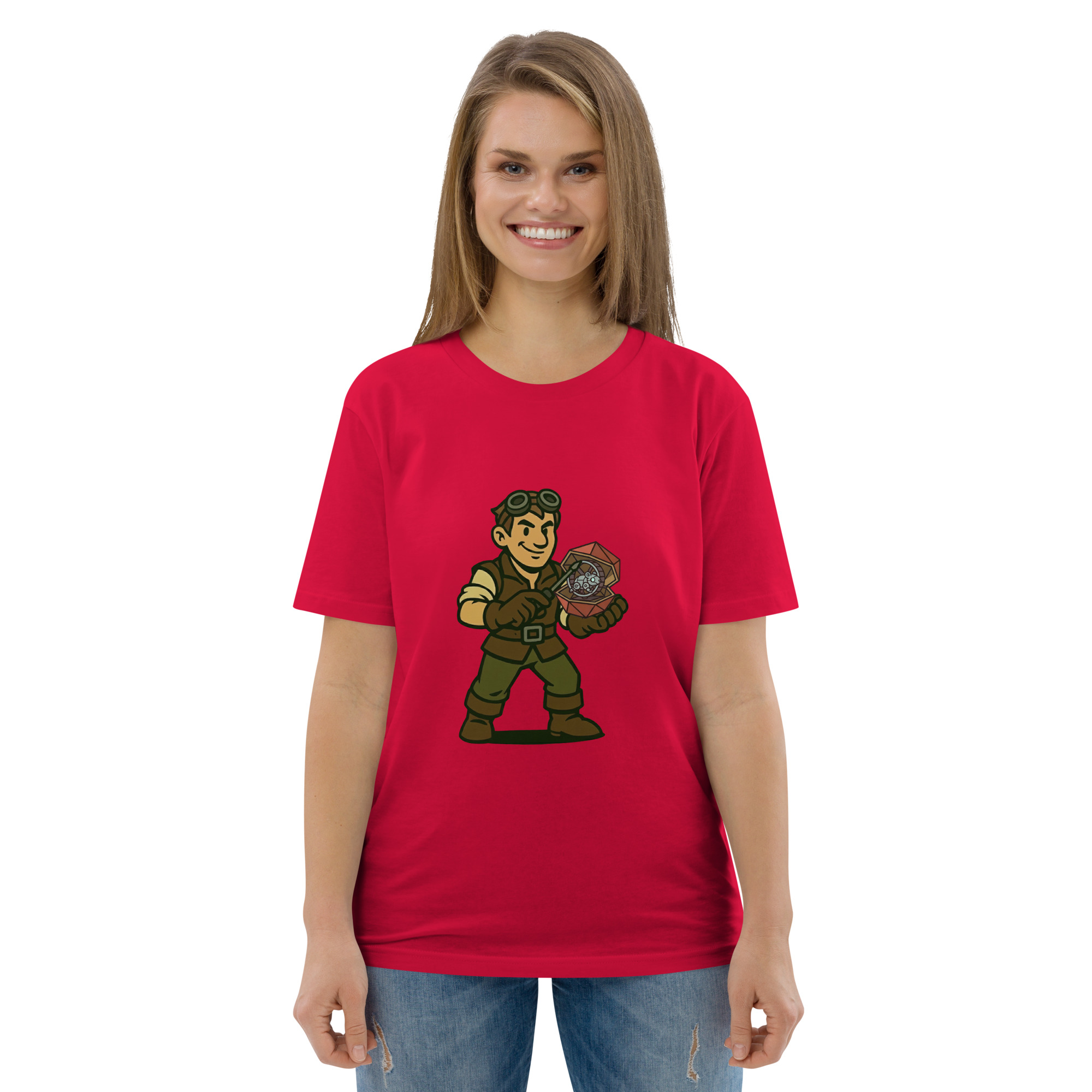Artificer – Gear & Dice Edition - DTG-Unisex-Bio-Baumwoll-T-Shirt – Bild 36