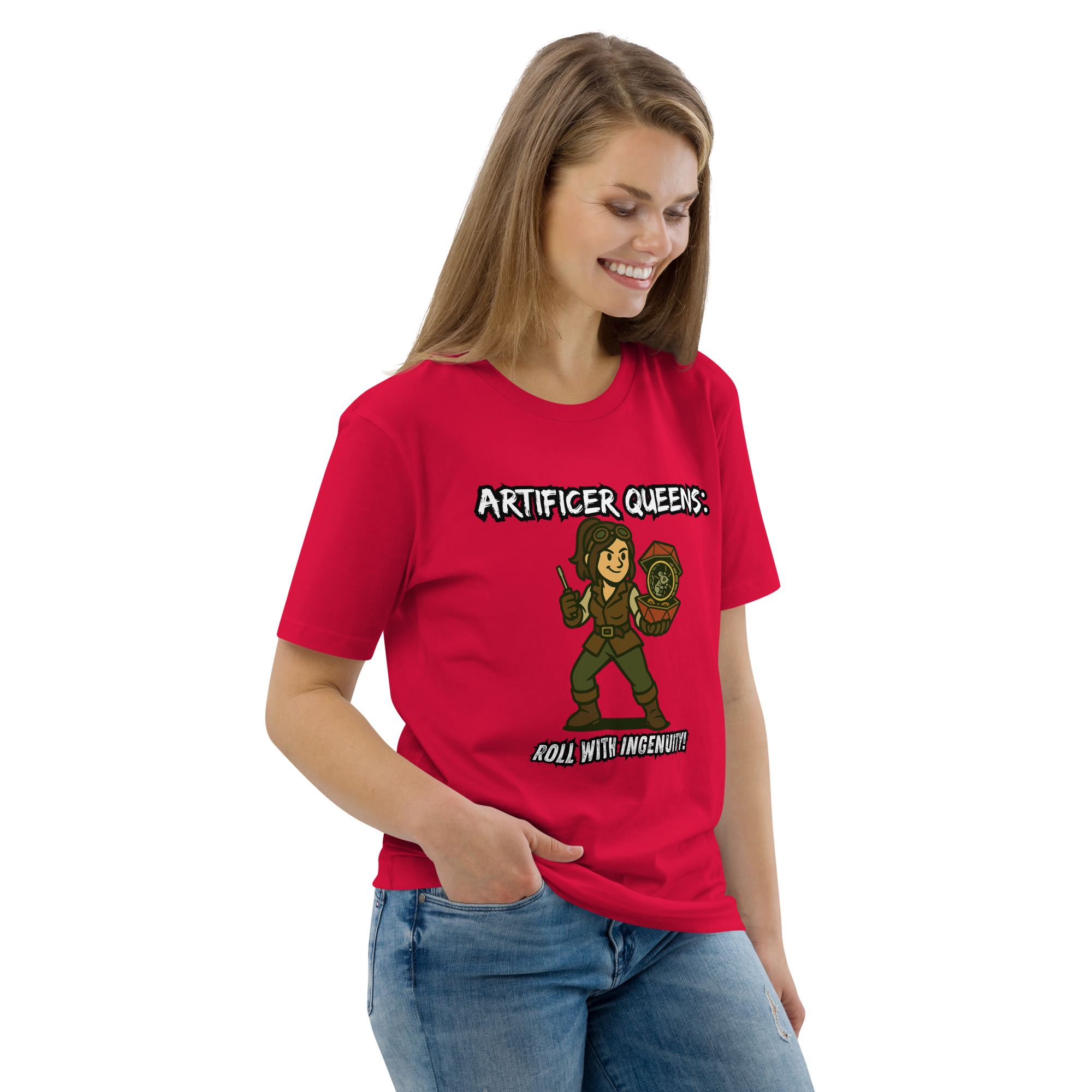Atrificer Queens roll with attitude! - DTG-Unisex-Bio-Baumwoll-T-Shirt – Bild 40