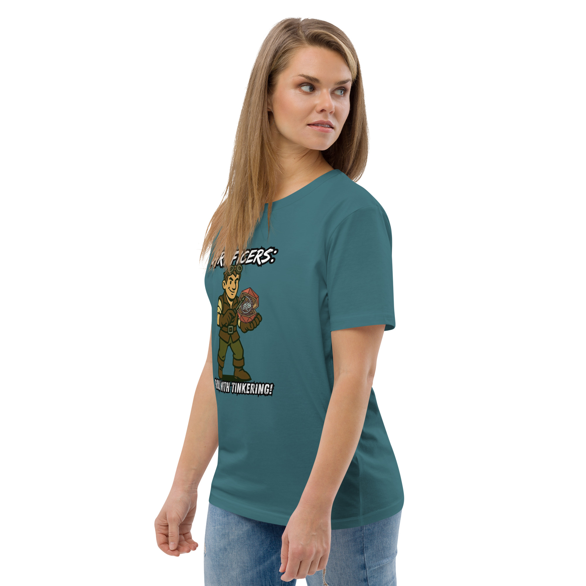 Atrificers roll with attitude! - DTG-Unisex-Bio-Baumwoll-T-Shirt – Bild 46