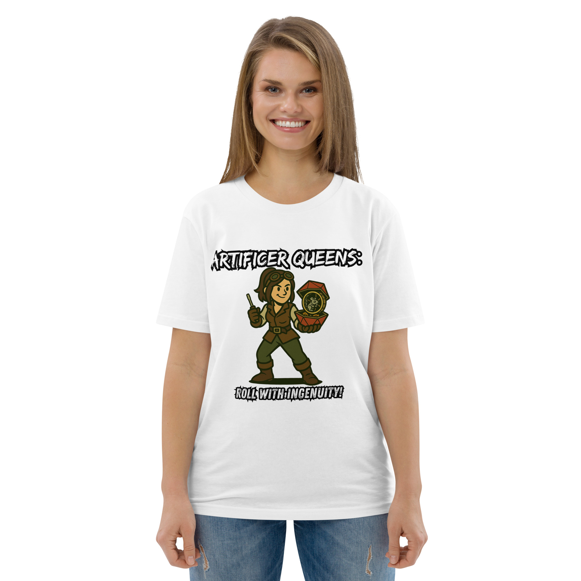 Atrificer Queens roll with attitude! - DTG-Unisex-Bio-Baumwoll-T-Shirt – Bild 99