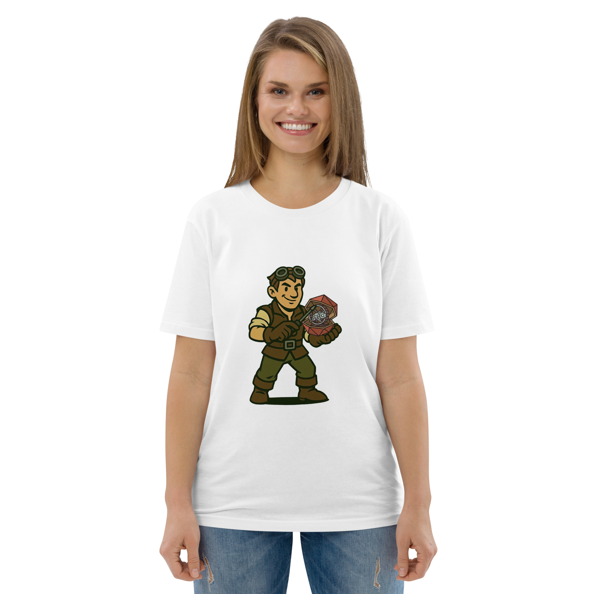 Artificer – Gear & Dice Edition - DTG-Unisex-Bio-Baumwoll-T-Shirt – Bild 99
