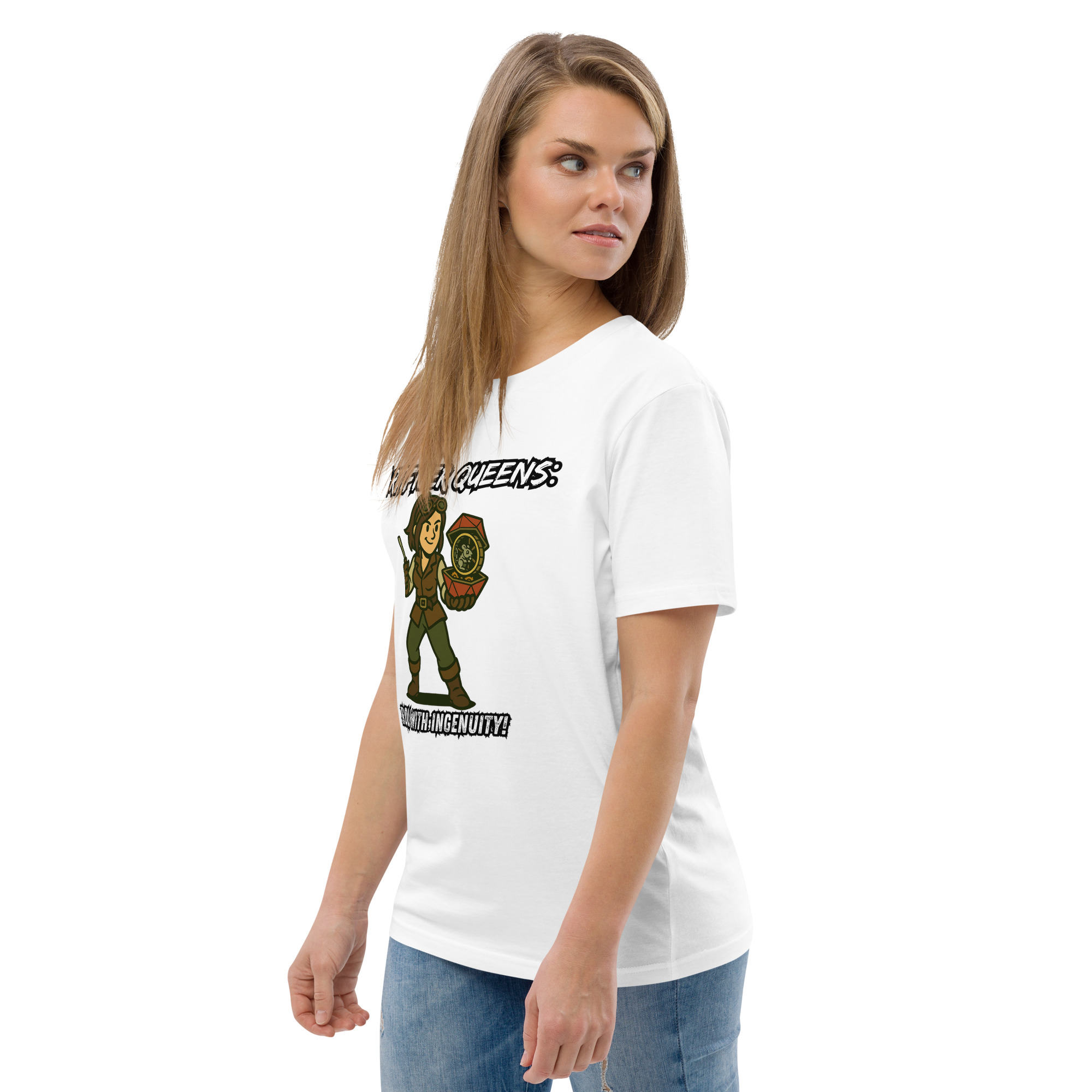 Atrificer Queens roll with attitude! - DTG-Unisex-Bio-Baumwoll-T-Shirt – Bild 102
