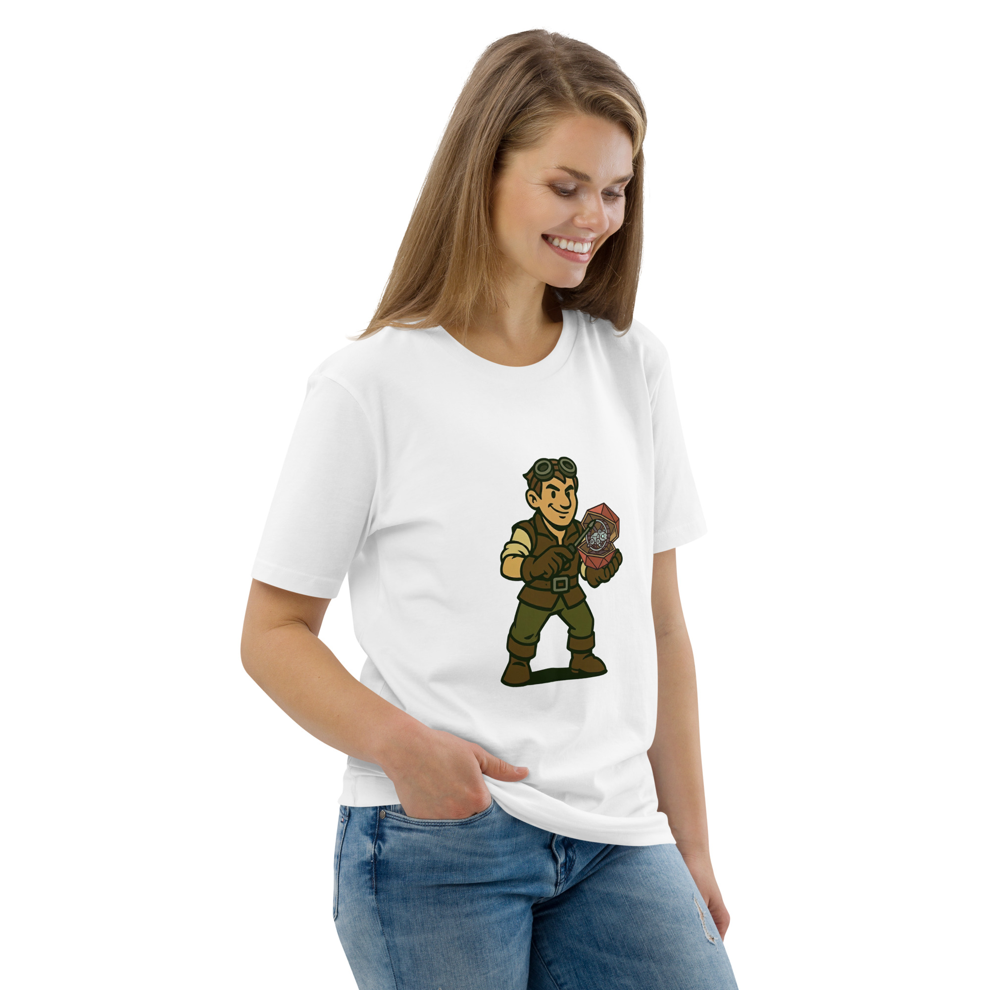 Artificer – Gear & Dice Edition - DTG-Unisex-Bio-Baumwoll-T-Shirt – Bild 103