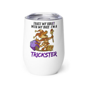 Dicefox Trickser – Trust my roll(e)! - Weinbecher 355 ml (12 oz)