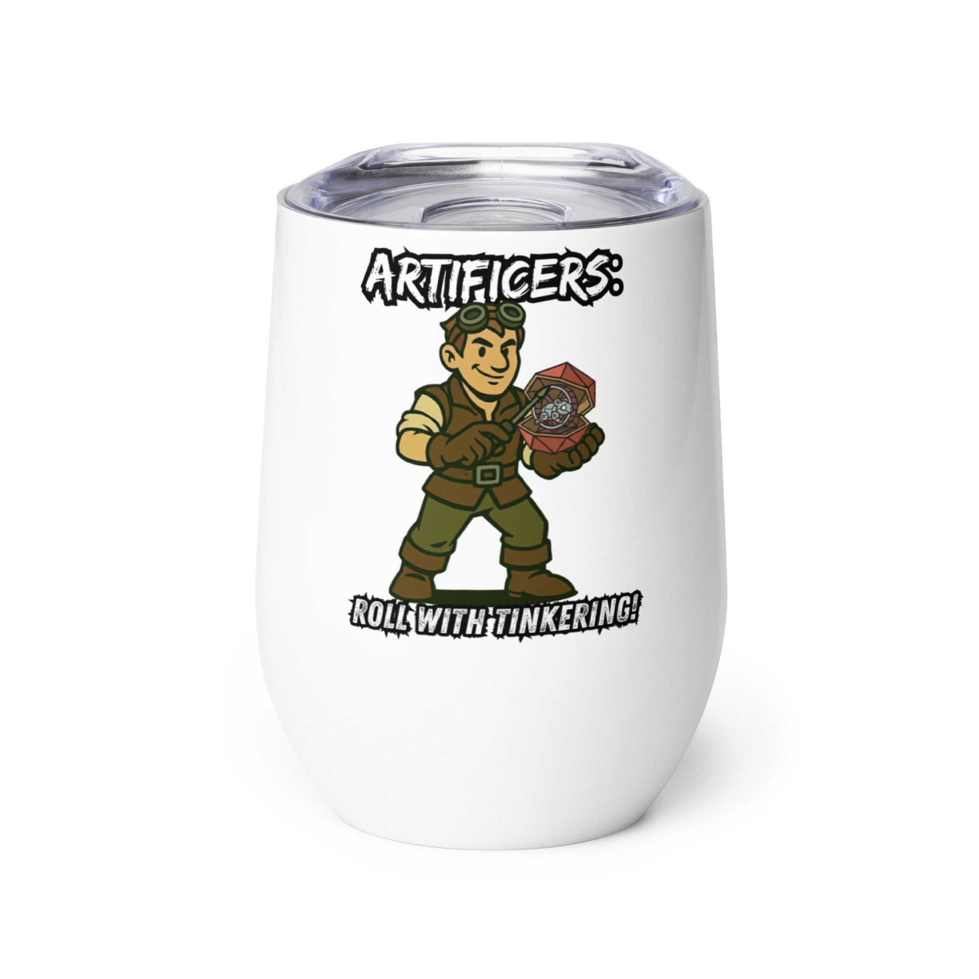 Atrificers roll with attitude! - Weinbecher 355 ml (12 oz)