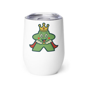 Royal green Meeple – Royal Meeple Edition - Weinbecher 355 ml (12 oz)