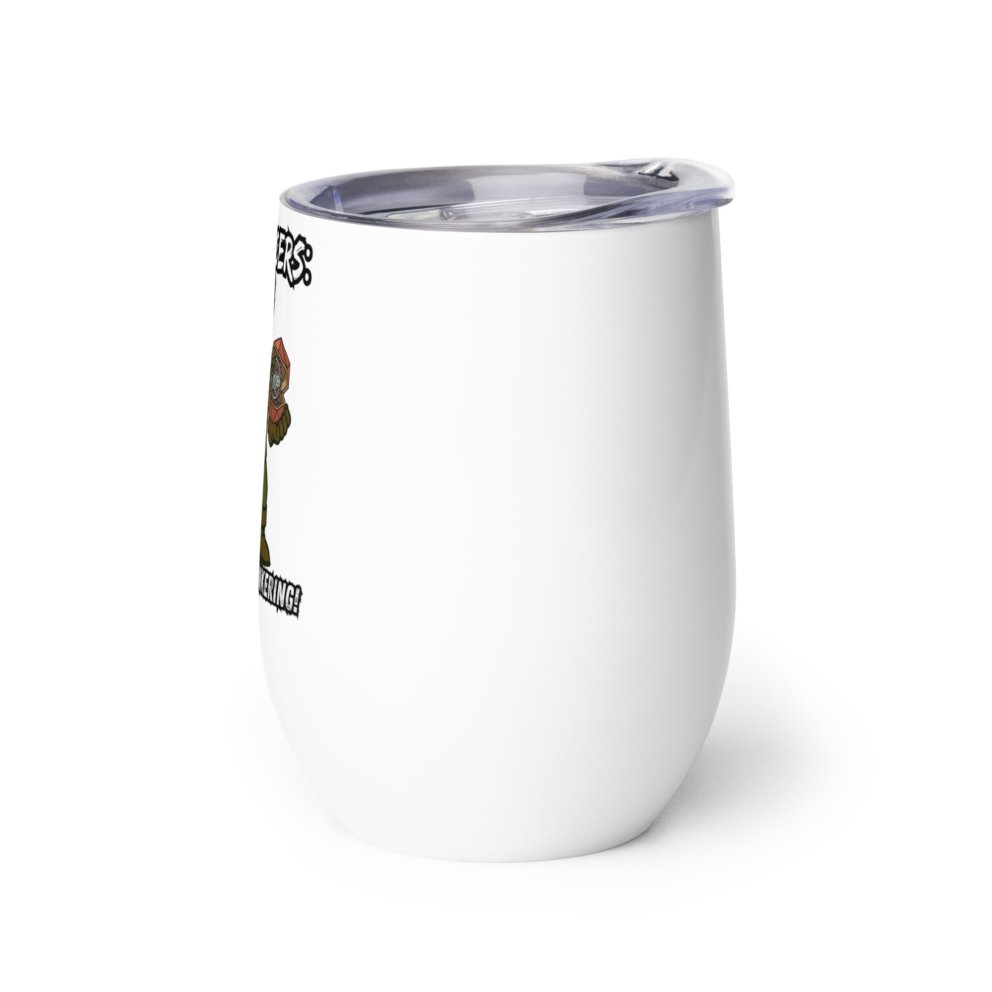 Atrificers roll with attitude! - Weinbecher 355 ml (12 oz) – Bild 2