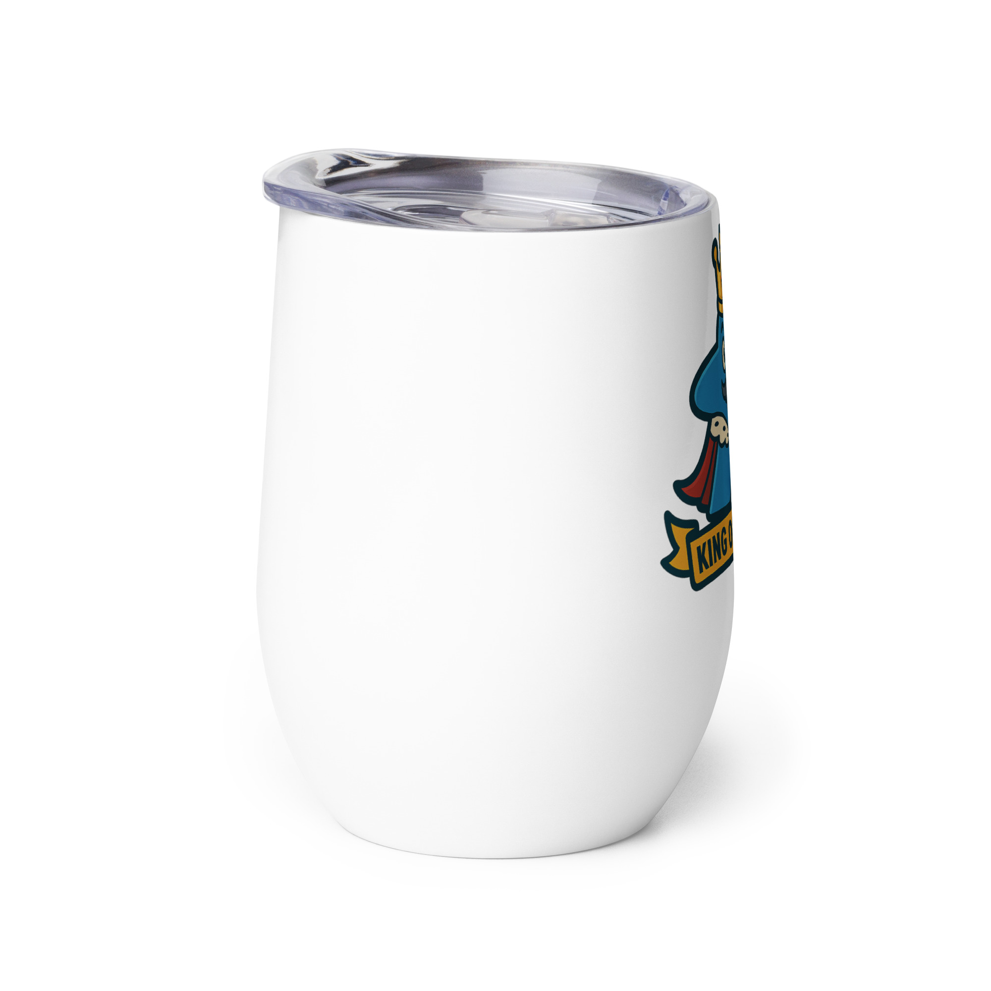 King of the Table – Royal Meeple Edition - Weinbecher 355 ml (12 oz) – Bild 3