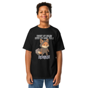 Dicefox Rogue – Trust my roll(e)! - Klassisches T-Shirt für Jugendliche