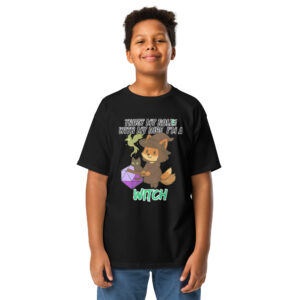 Dicefox Witch – Trust my roll(e)! - Klassisches T-Shirt für Jugendliche