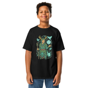 Dice Druid – Nature Roll - Klassisches T-Shirt für Jugendliche