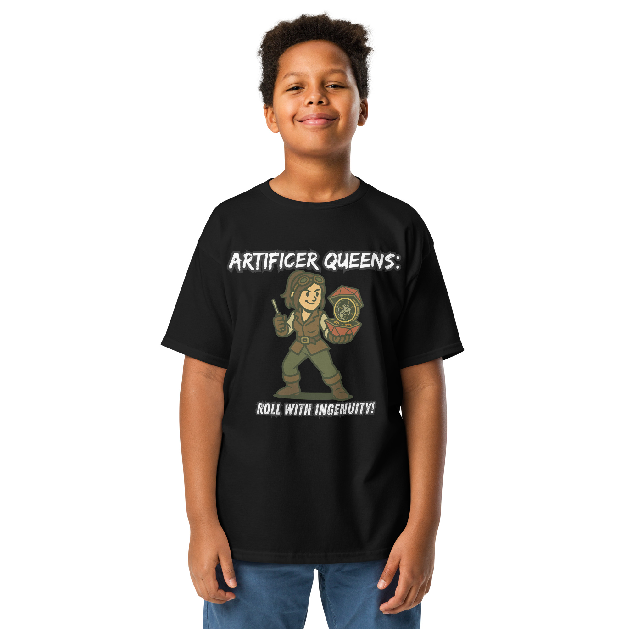 Atrificer Queens roll with attitude! - Klassisches T-Shirt für Jugendliche