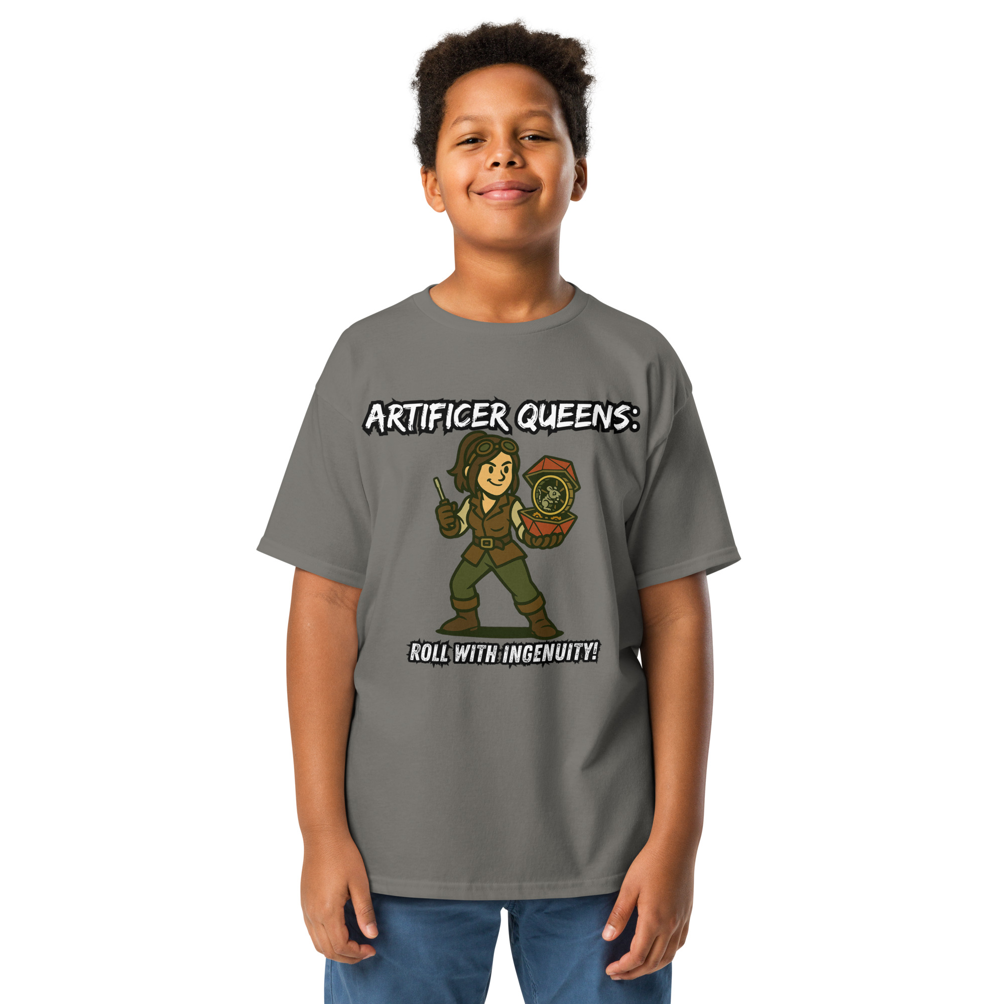 Atrificer Queens roll with attitude! - Klassisches T-Shirt für Jugendliche – Bild 12