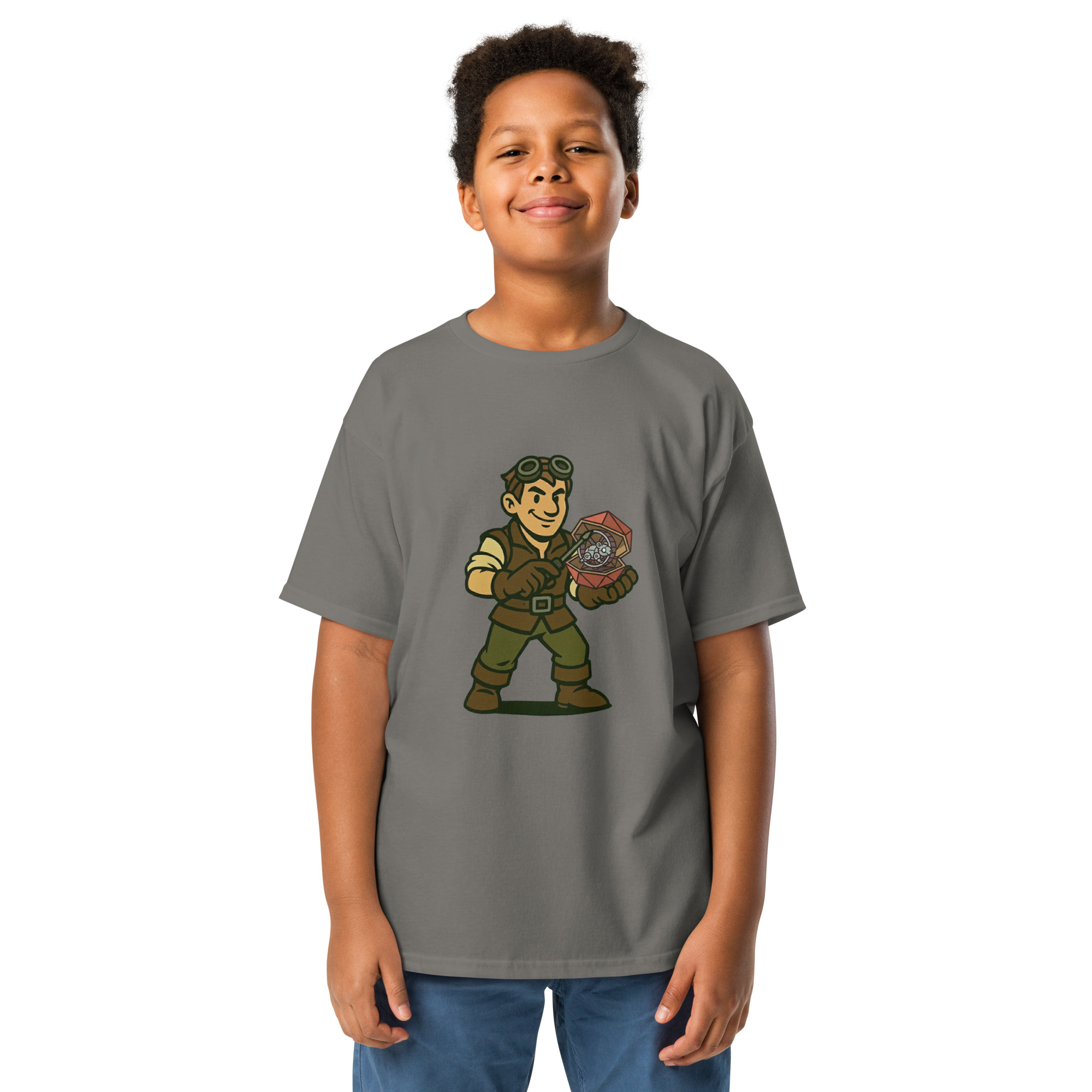 Artificer – Gear & Dice Edition - Klassisches T-Shirt für Jugendliche – Bild 12