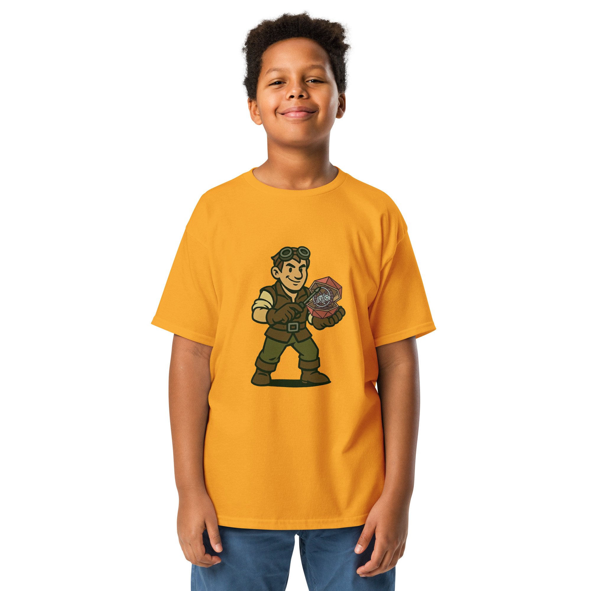 Artificer – Gear & Dice Edition - Klassisches T-Shirt für Jugendliche – Bild 16