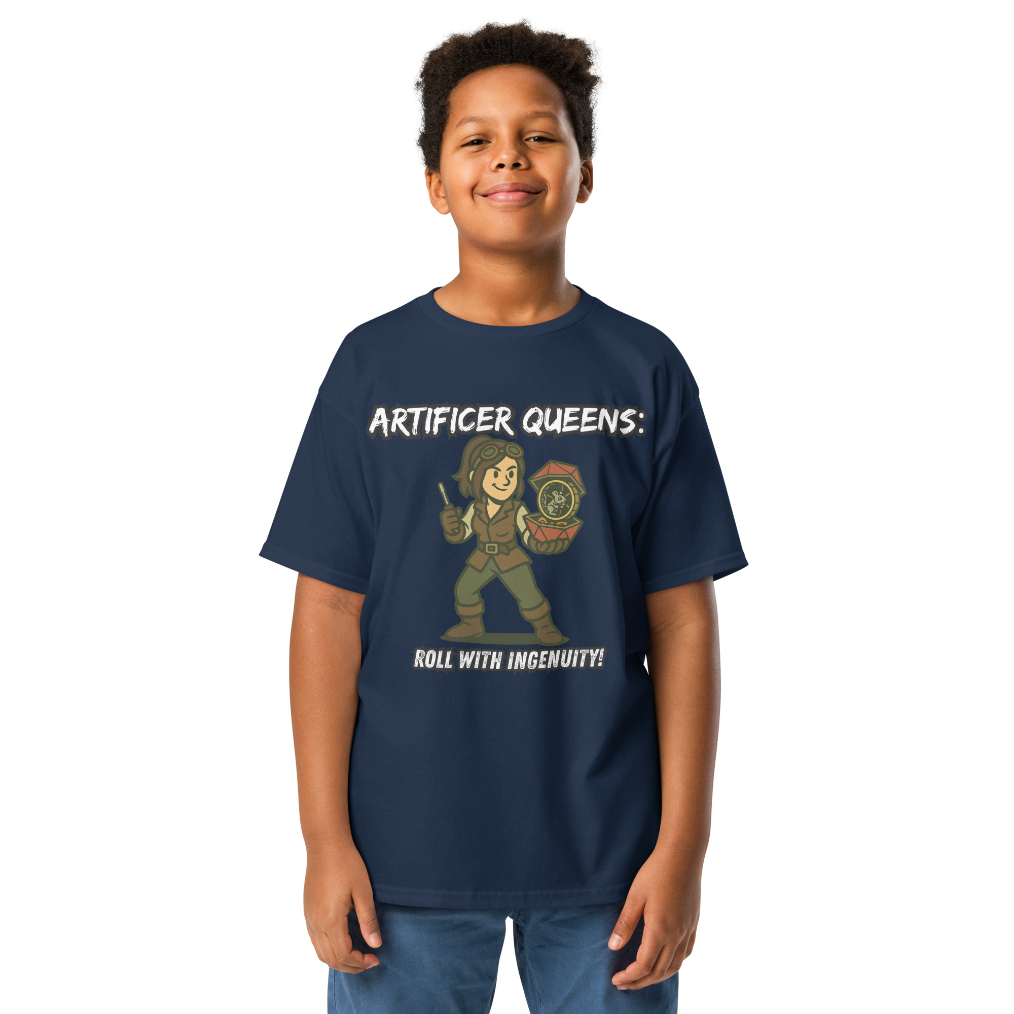 Atrificer Queens roll with attitude! - Klassisches T-Shirt für Jugendliche – Bild 6