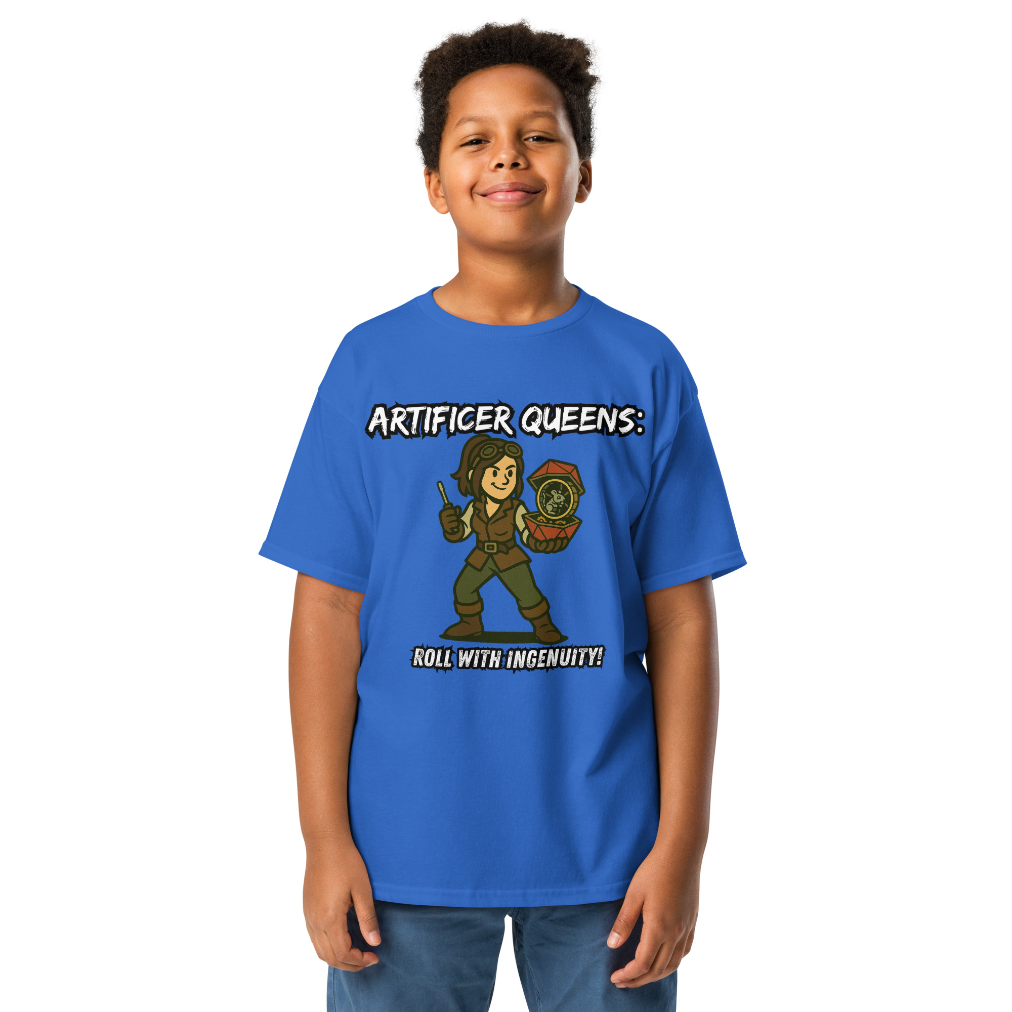 Atrificer Queens roll with attitude! - Klassisches T-Shirt für Jugendliche – Bild 10