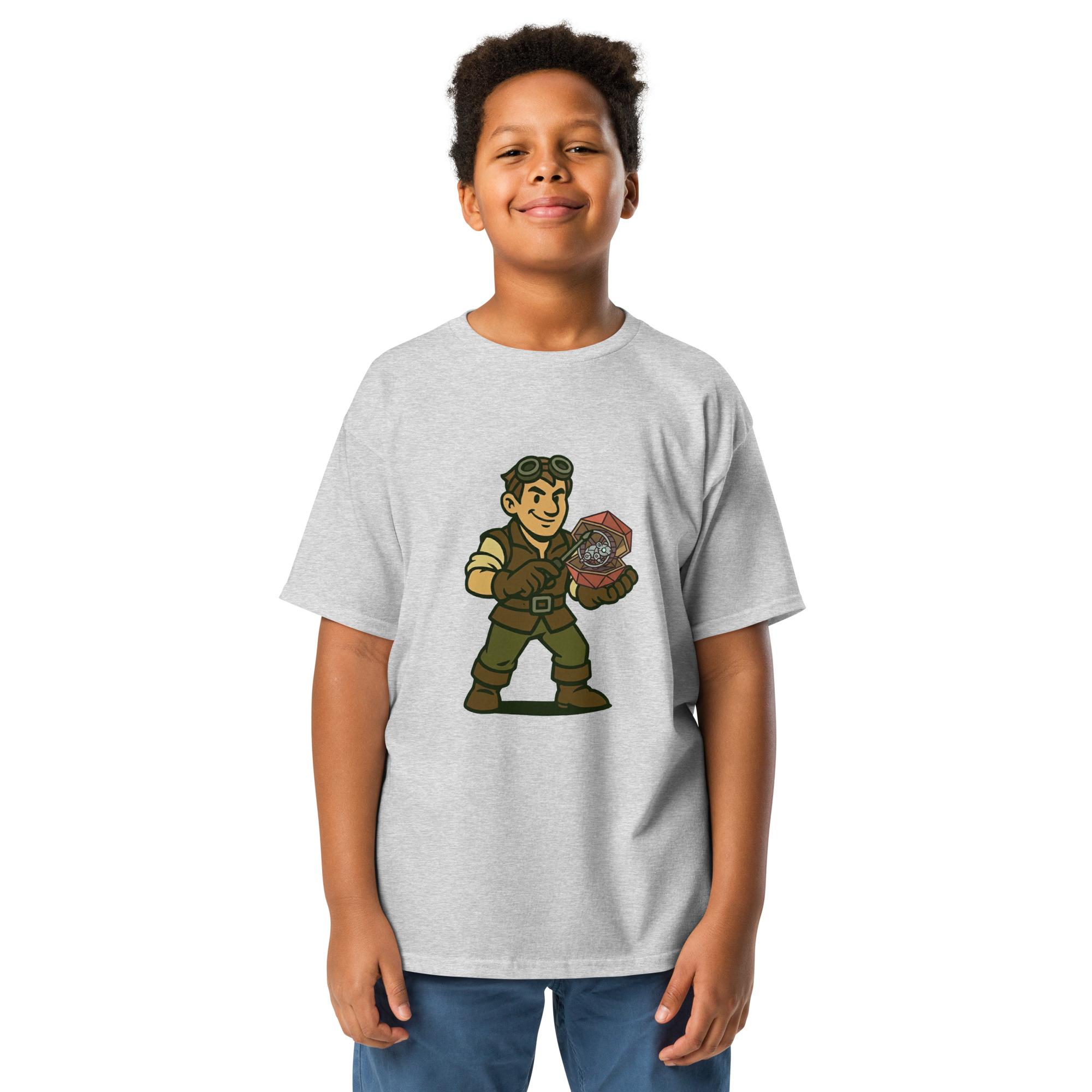 Artificer – Gear & Dice Edition - Klassisches T-Shirt für Jugendliche – Bild 18