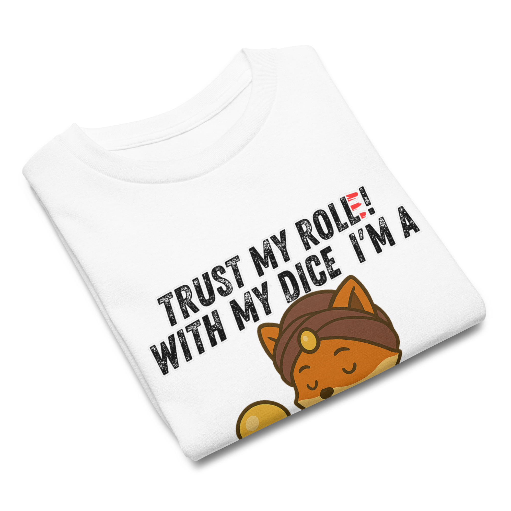 Dicefox Seer – Trust my roll(e)! - Klassisches T-Shirt für Jugendliche – Bild 2