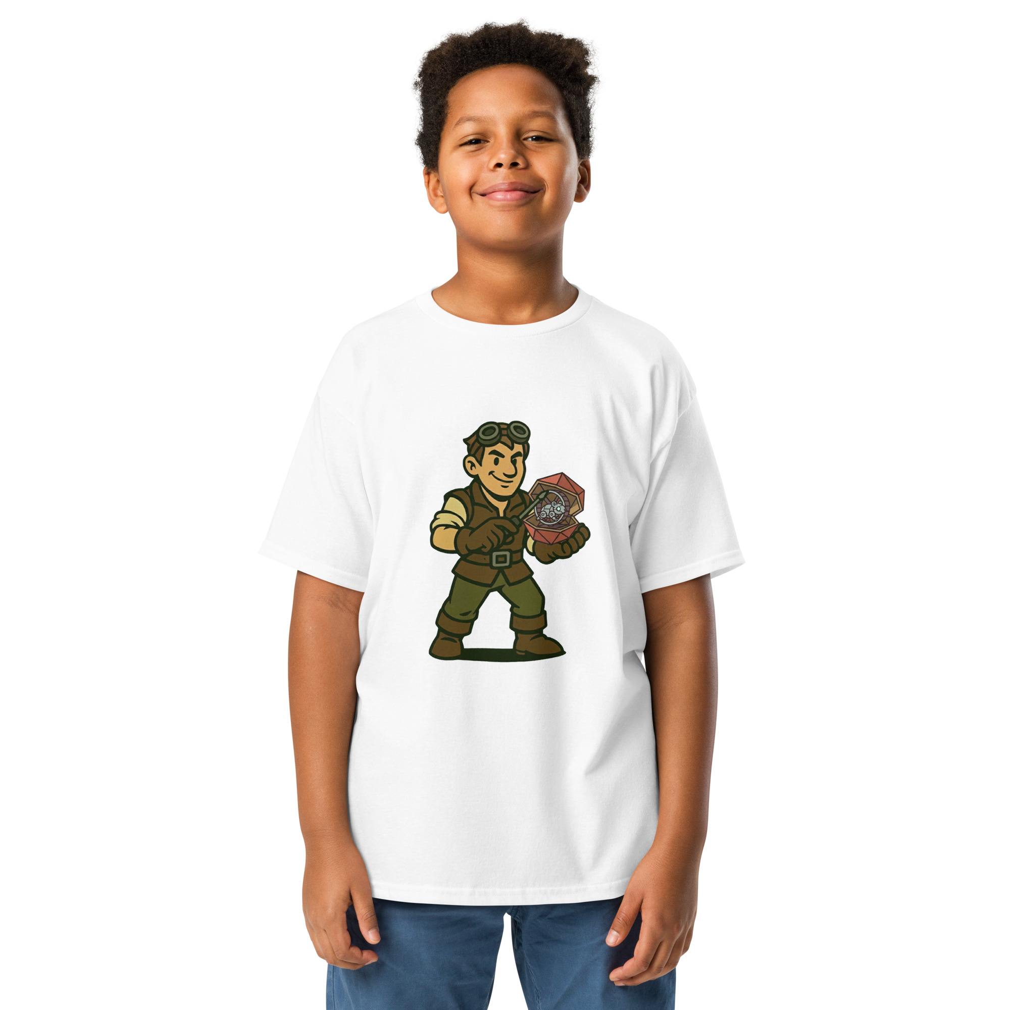 Artificer – Gear & Dice Edition - Klassisches T-Shirt für Jugendliche – Bild 22