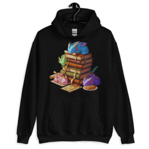 Parvi Libri Draconis - DTF-Unisex-Kapuzenpullover