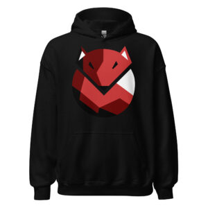 Printful Fox - DTF-Unisex-Kapuzenpullover