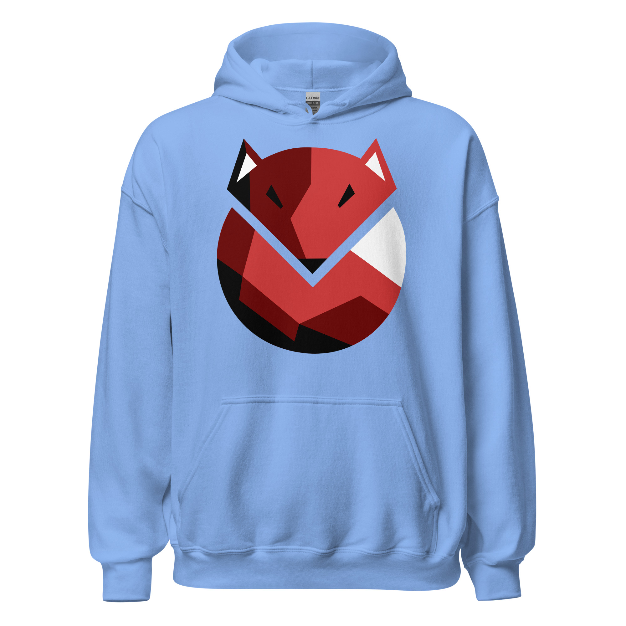 Printful Fox - DTF-Unisex-Kapuzenpullover – Bild 3